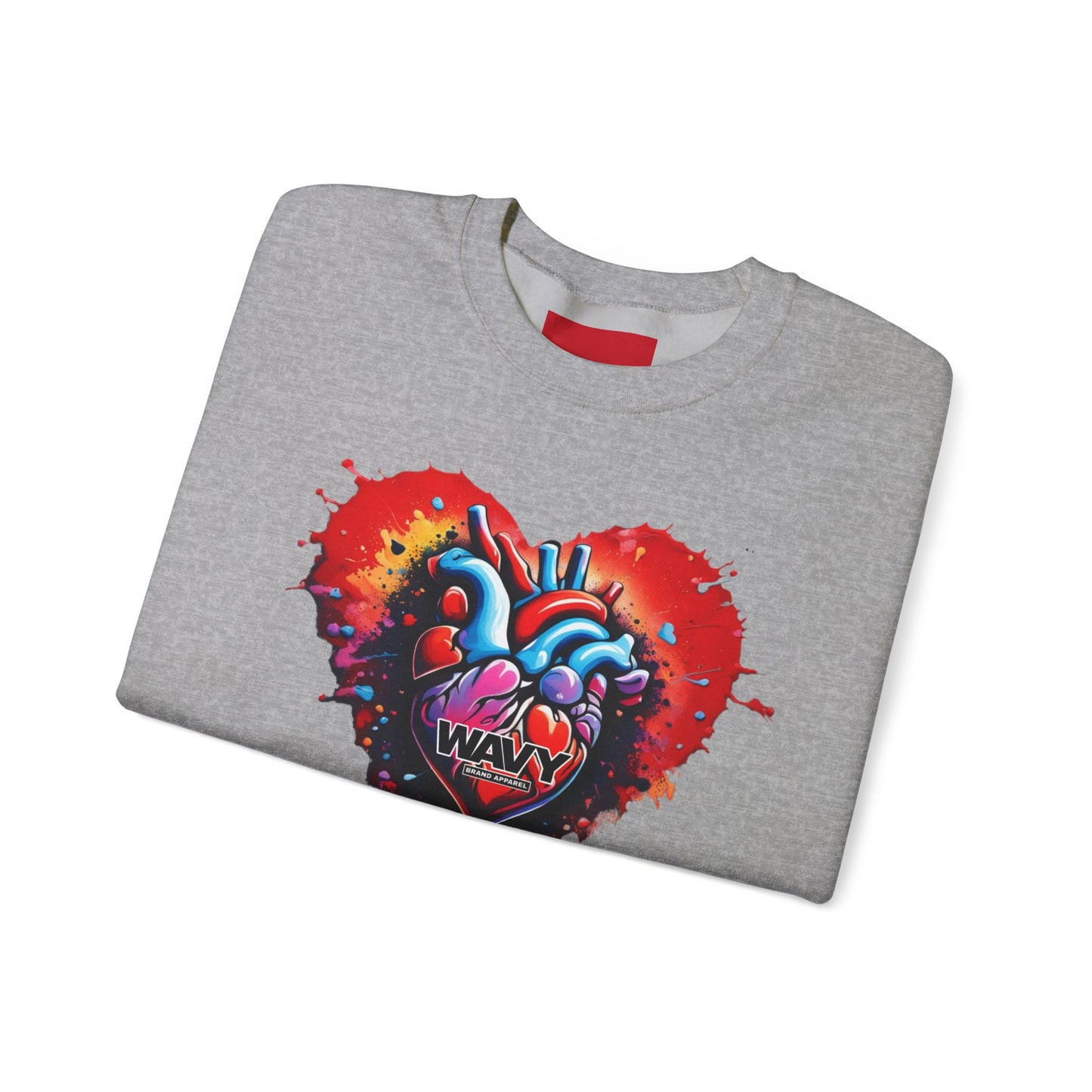 Unisex WAVY Gotta Have Heart Crewneck Sweater