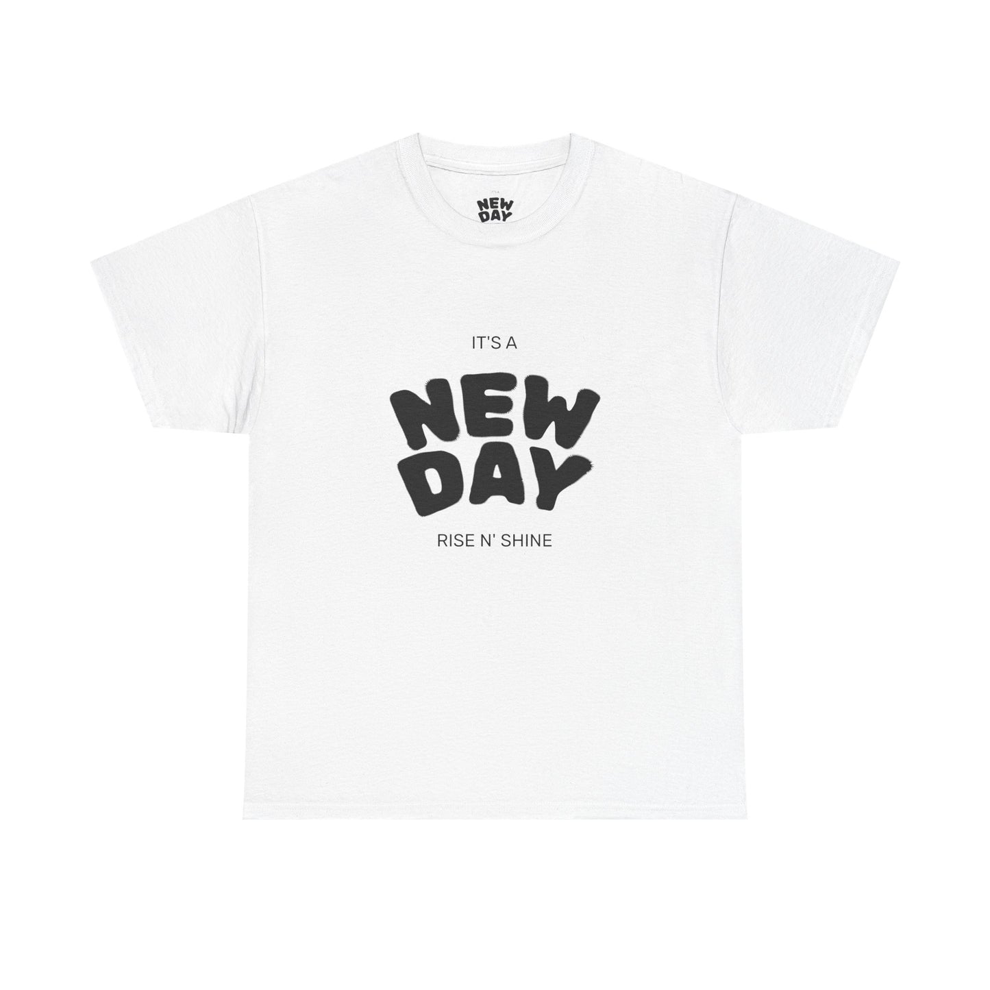 Positive Vibes Unisex Heavy Cotton Tee - Motivational Shirt, Inspirational Gift, Casual Wear, New Day, Rise N Shine, Everyday Comfort