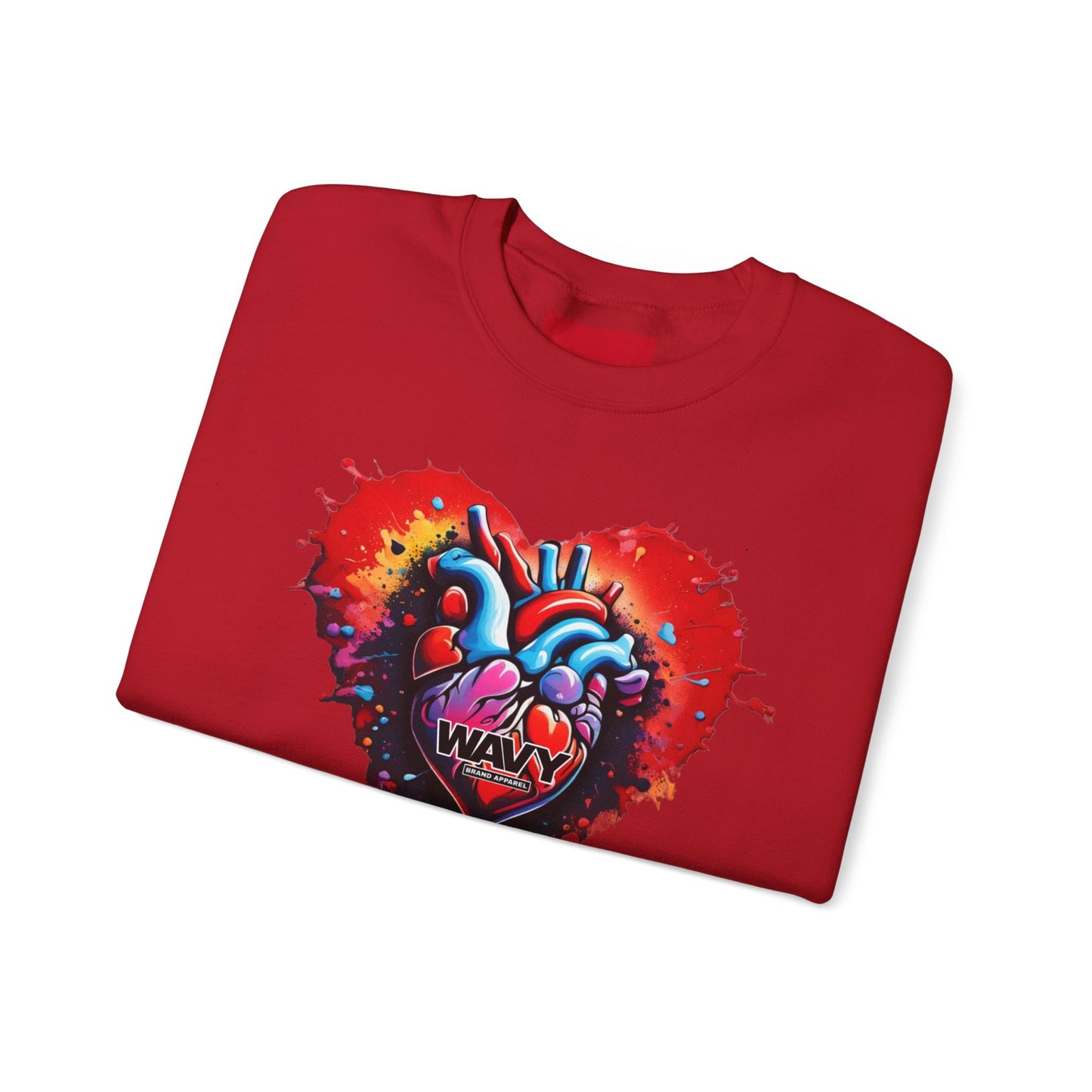 Unisex WAVY Gotta Have Heart Crewneck Sweater