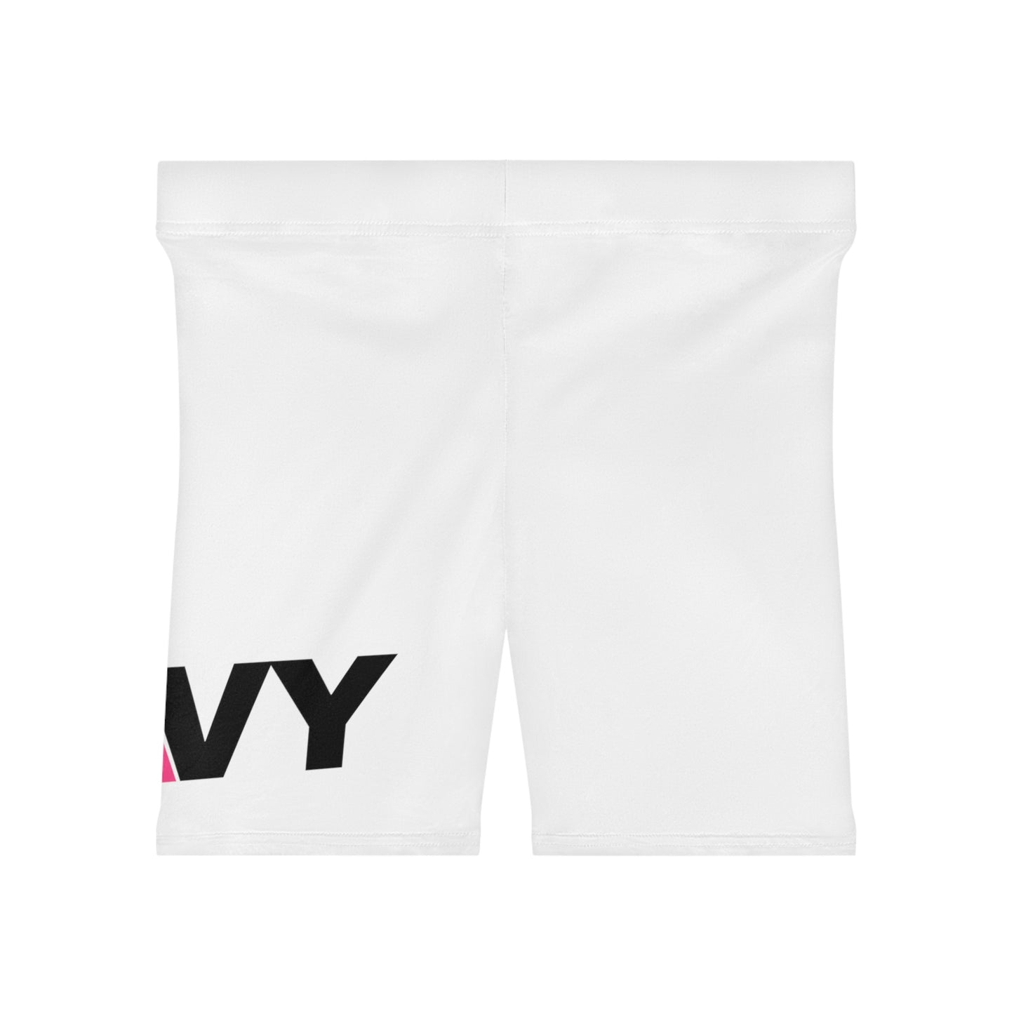 Womens WAVY Brand 2 Tone Biker Shorts