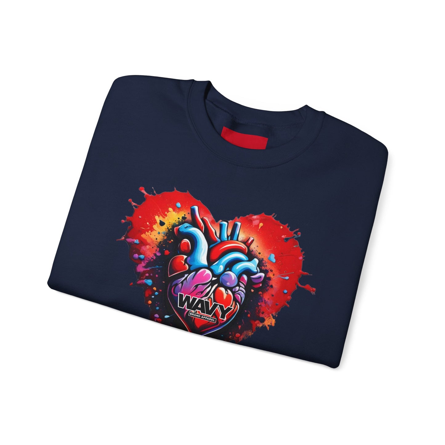 Unisex WAVY Gotta Have Heart Crewneck Sweater