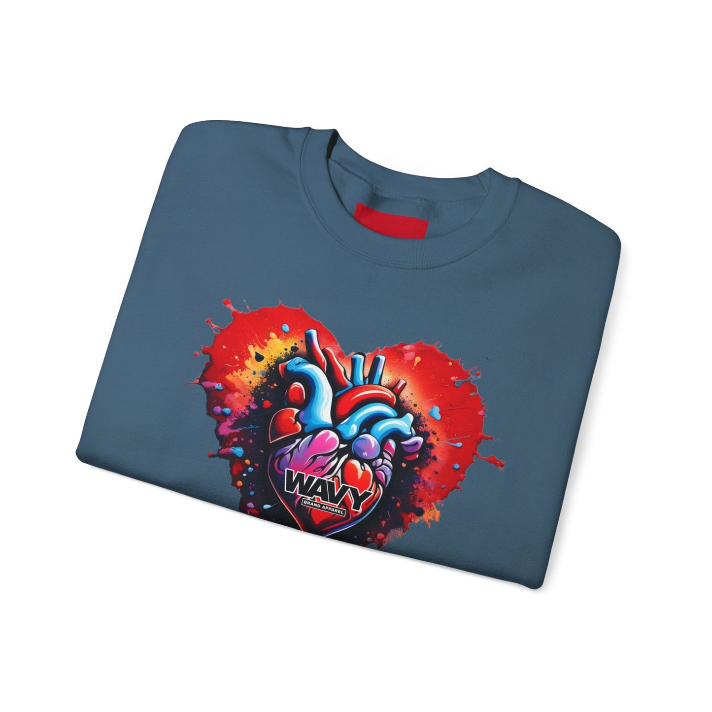 Unisex WAVY Gotta Have Heart Crewneck Sweater