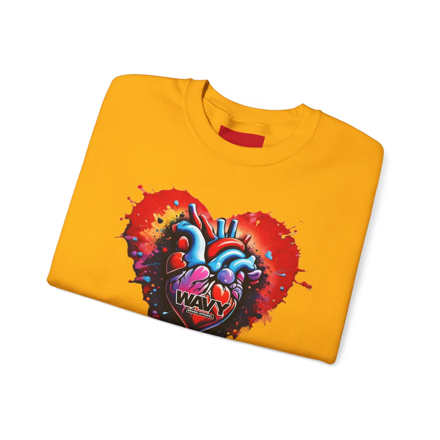 Unisex WAVY Gotta Have Heart Crewneck Sweater