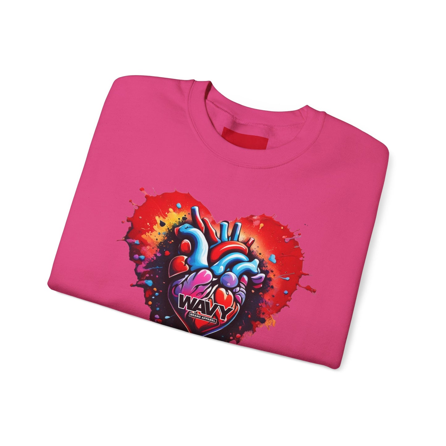 Unisex WAVY Gotta Have Heart Crewneck Sweater