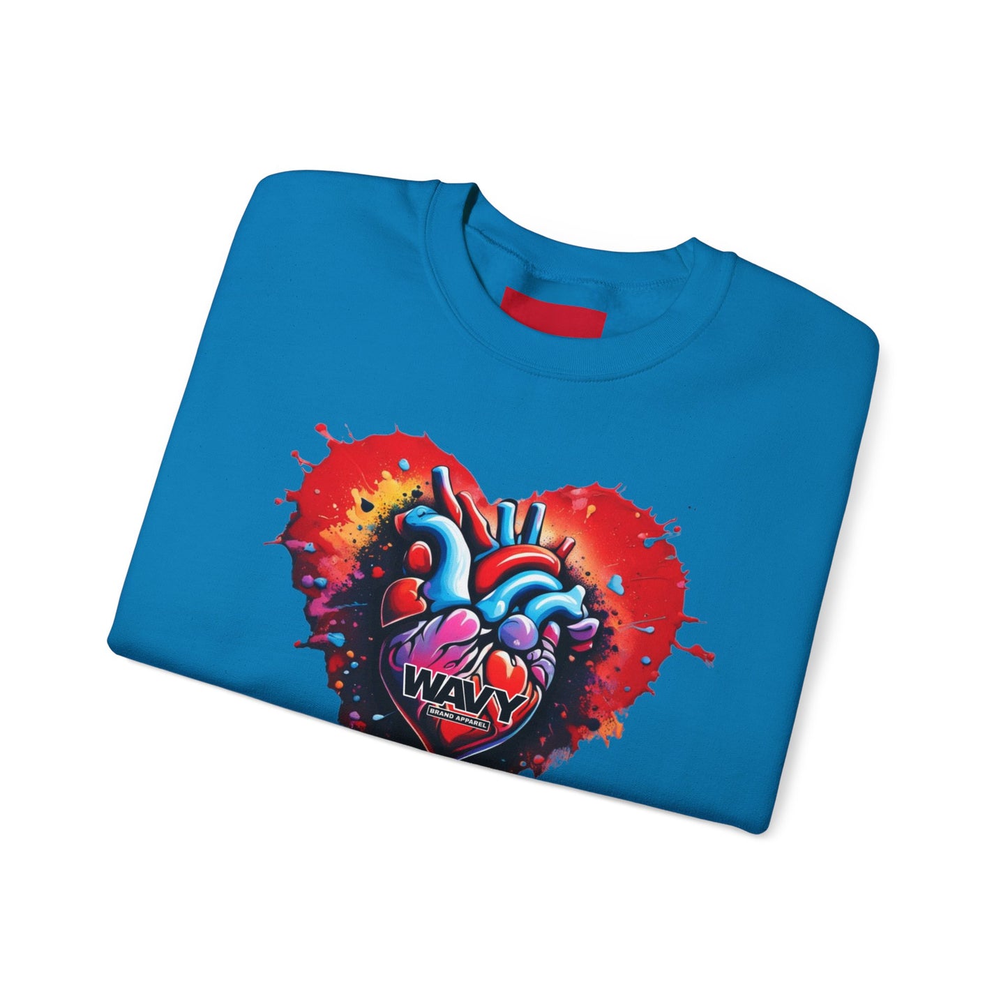 Unisex WAVY Gotta Have Heart Crewneck Sweater