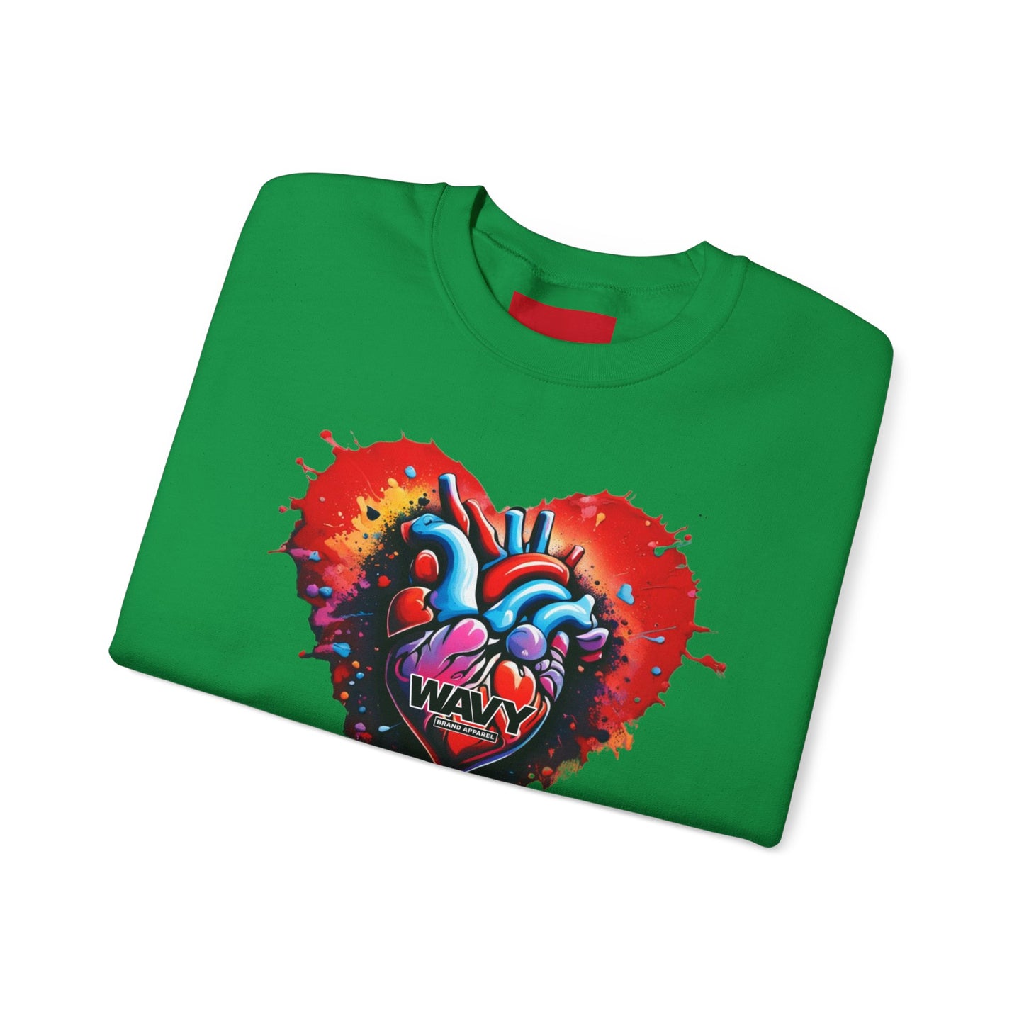 Unisex WAVY Gotta Have Heart Crewneck Sweater