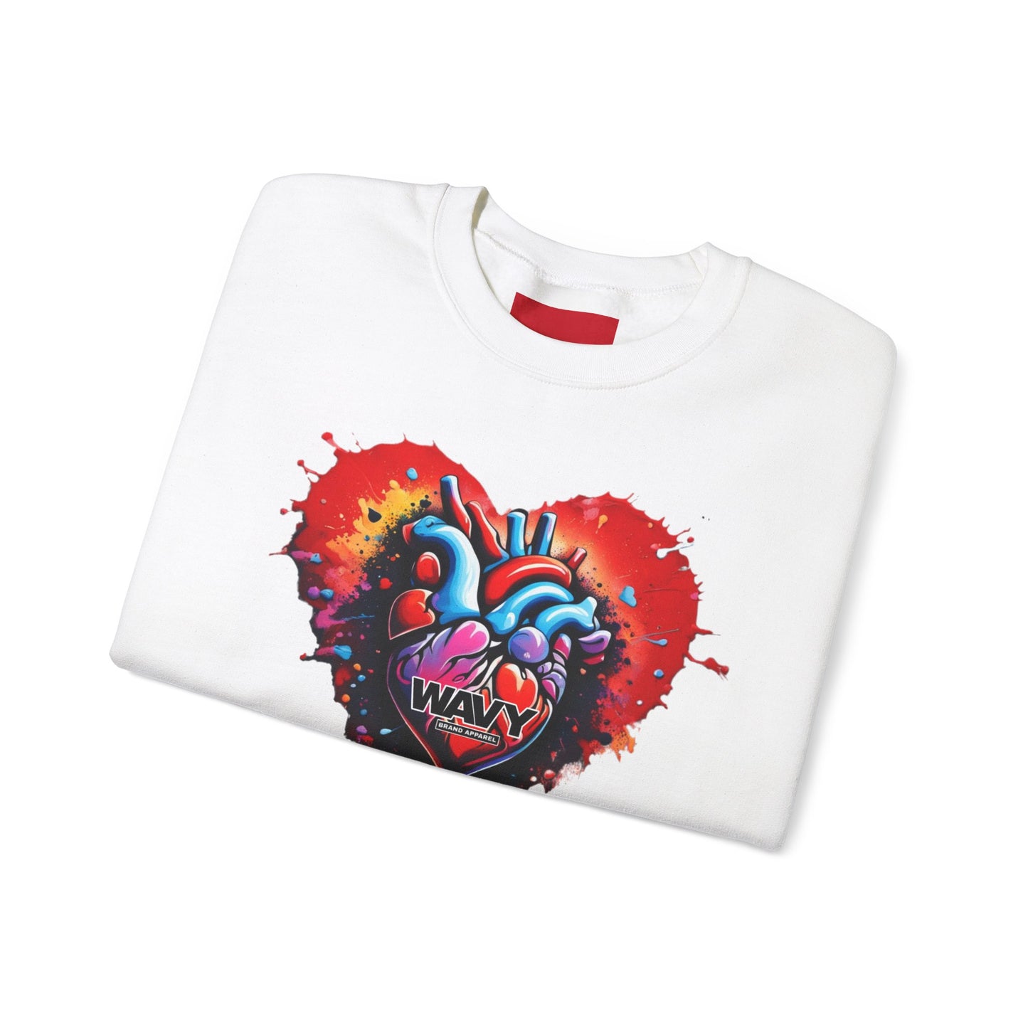Unisex WAVY Gotta Have Heart Crewneck Sweater