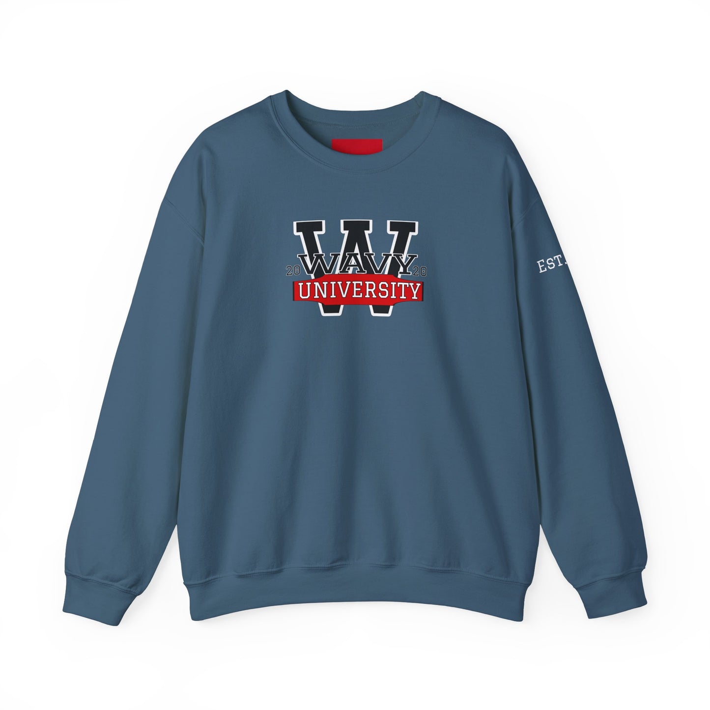 WAVY Brand University Unisex Banner Crewneck Sweater