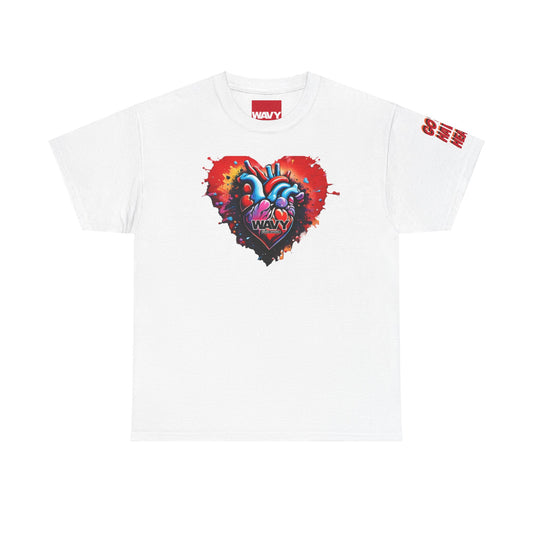 Mens WAVY Brand Gotta Have Heart crewneck tee