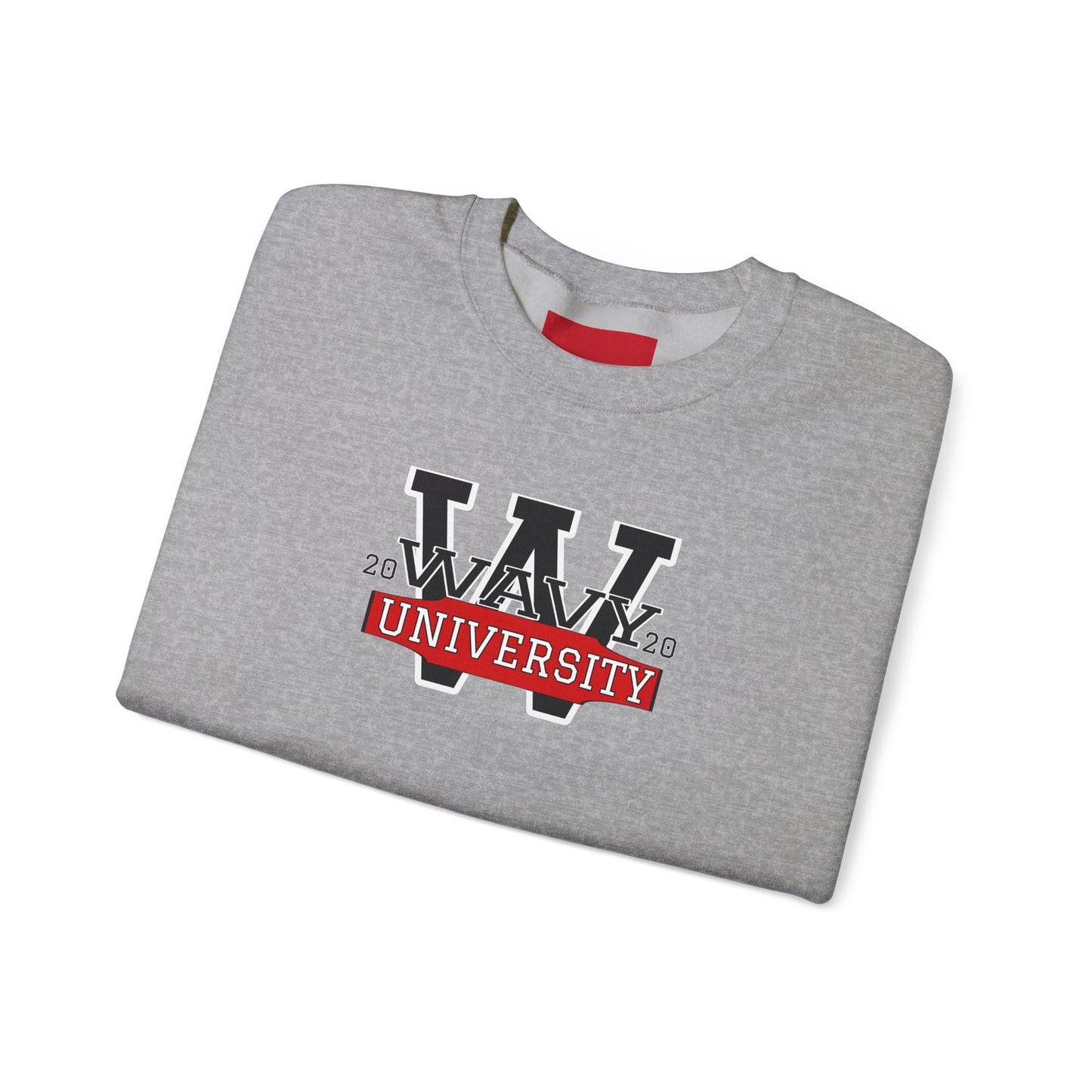 WAVY Brand University Unisex Banner Crewneck Sweater