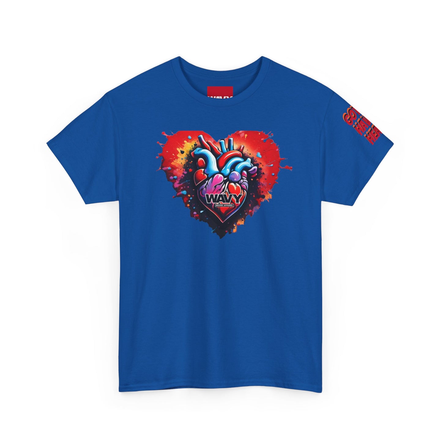 Mens WAVY Brand Gotta Have Heart crewneck tee