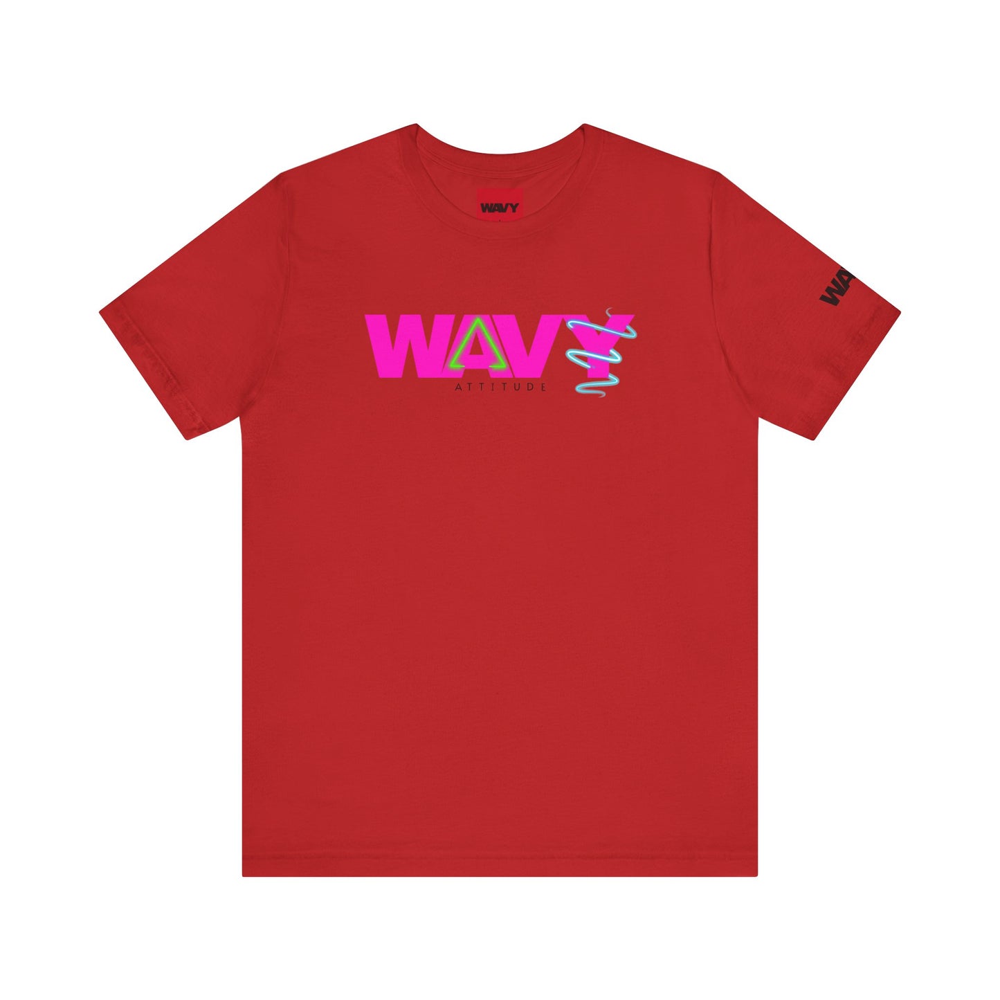 Womens WAVY Originals Attitude Short Sleeve Tee