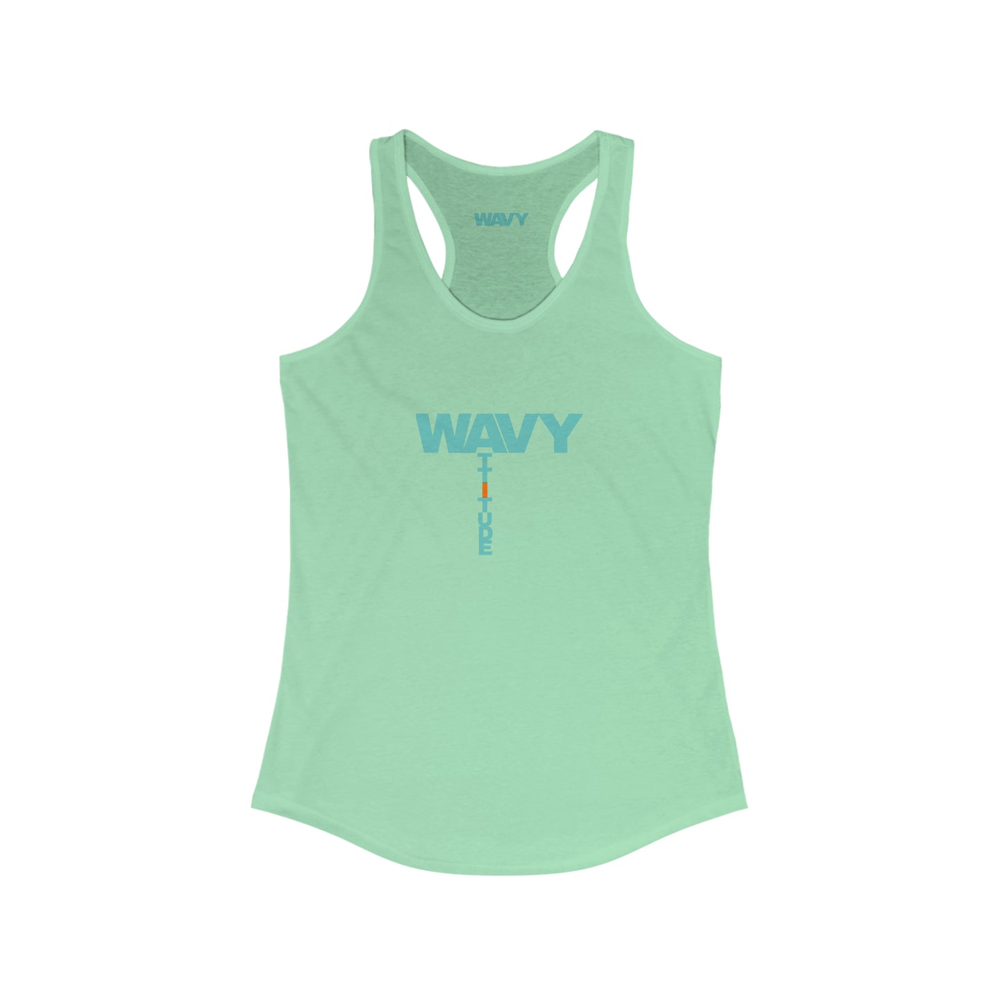 WAVY Brand Womens Racerbank Attitude Tank