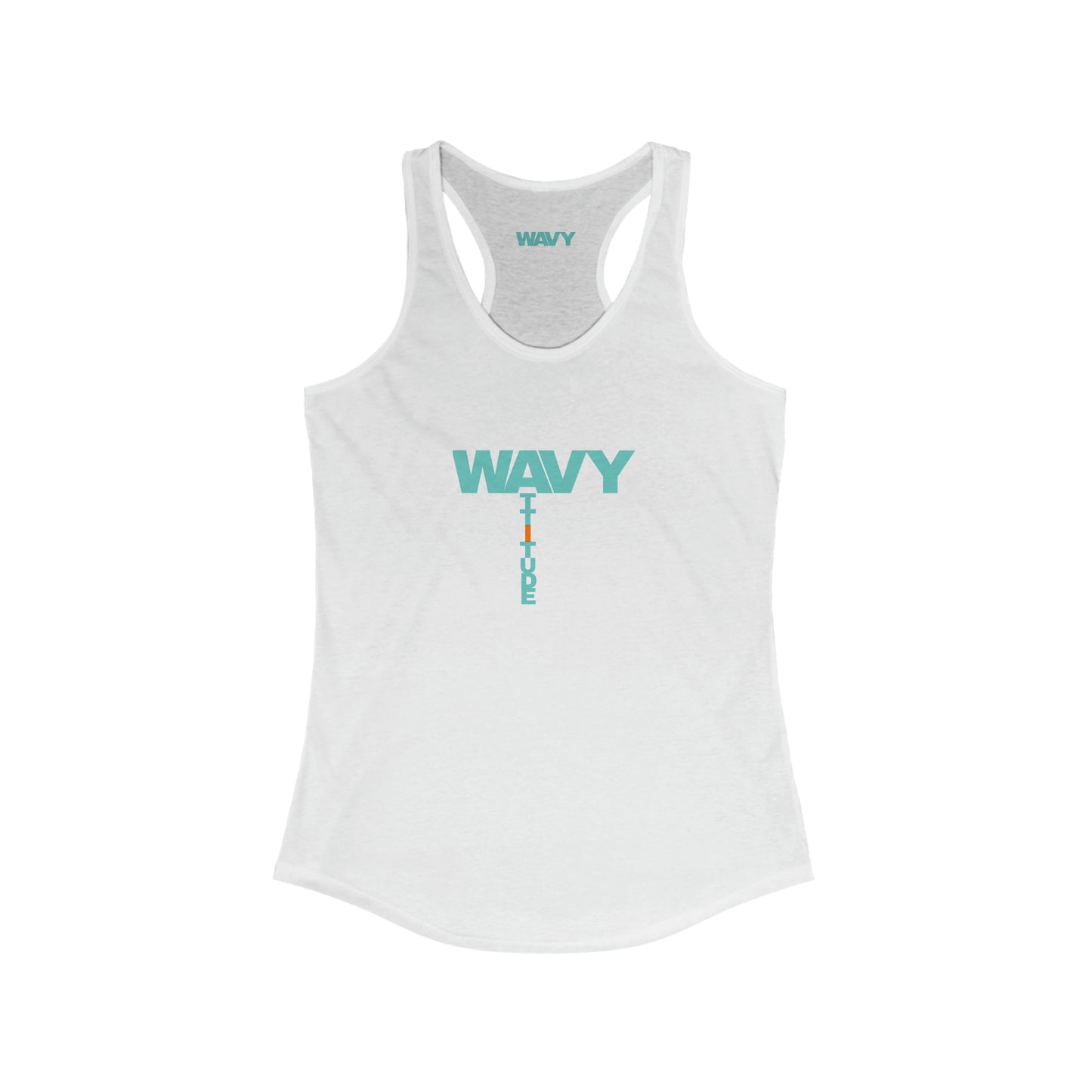 WAVY Brand Womens Racerbank Attitude Tank