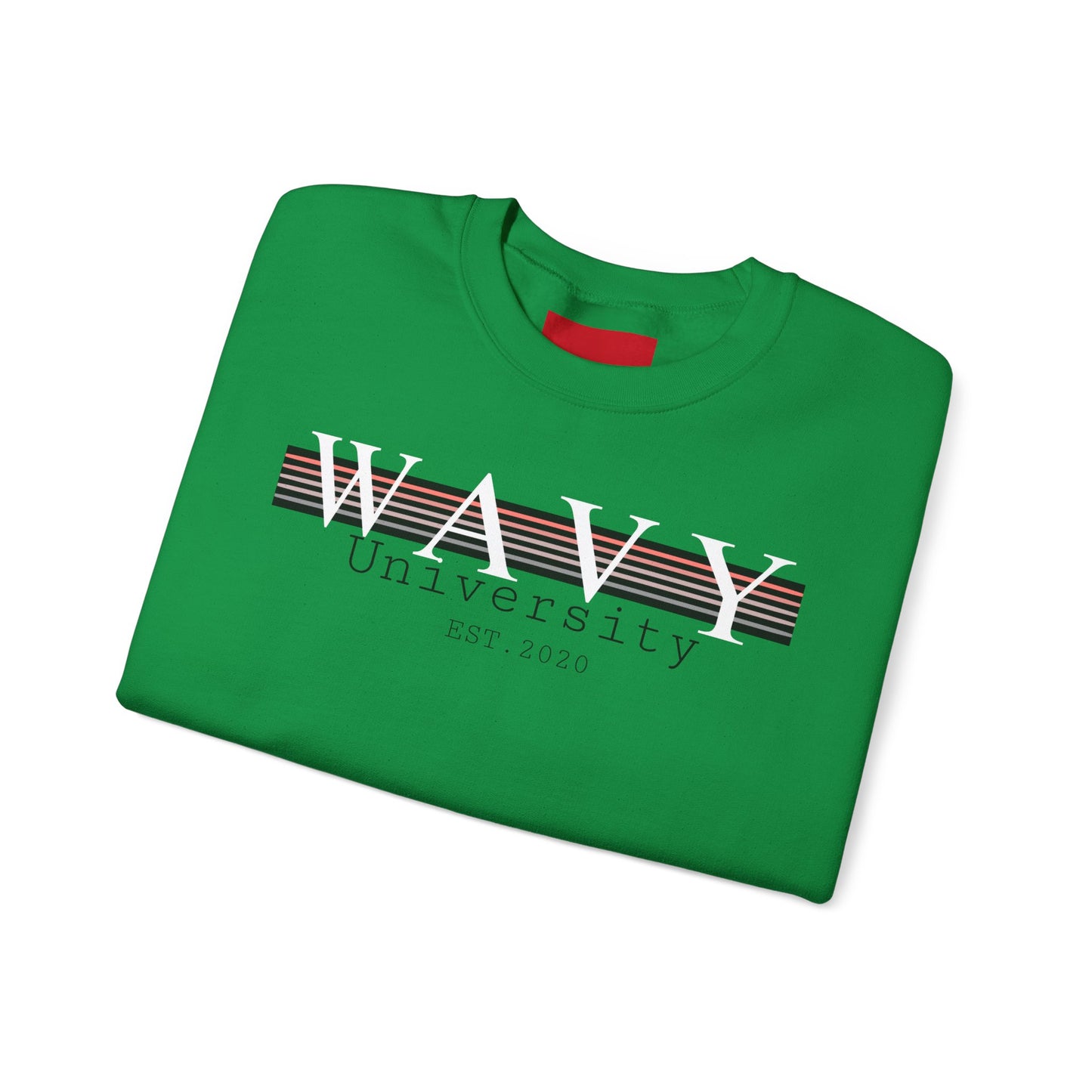 Mens WAVY Brand WAVY University Crewneck Sweater