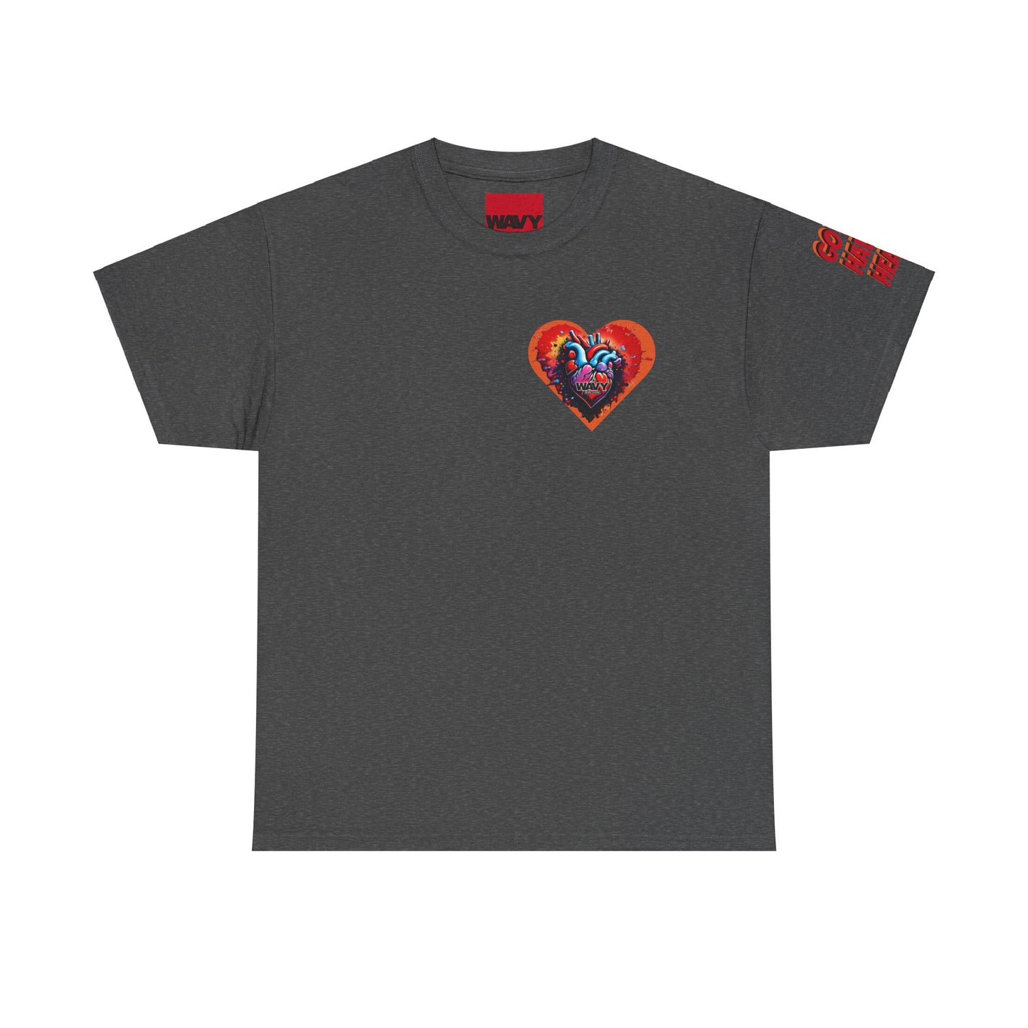 Mens WAVY Brand Gotta Have Heart crewneck tee