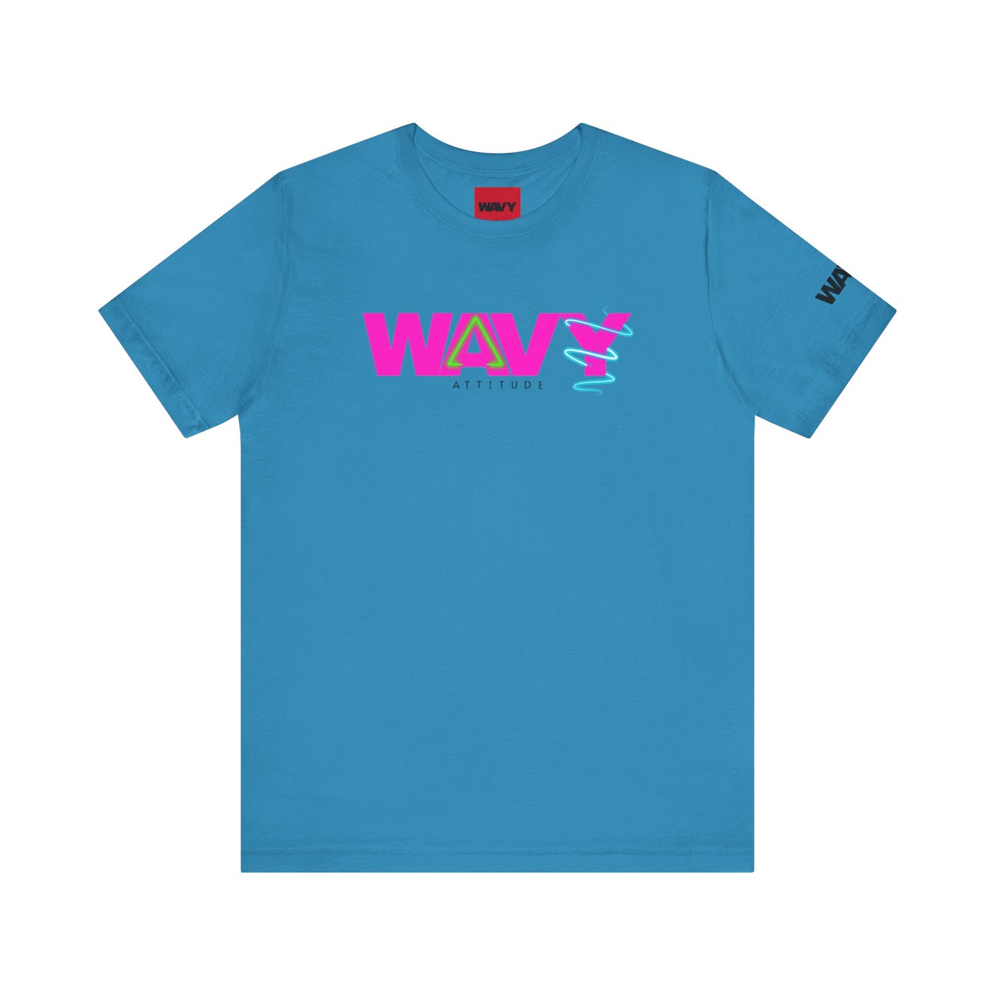 Womens WAVY Originals Attitude Short Sleeve Tee