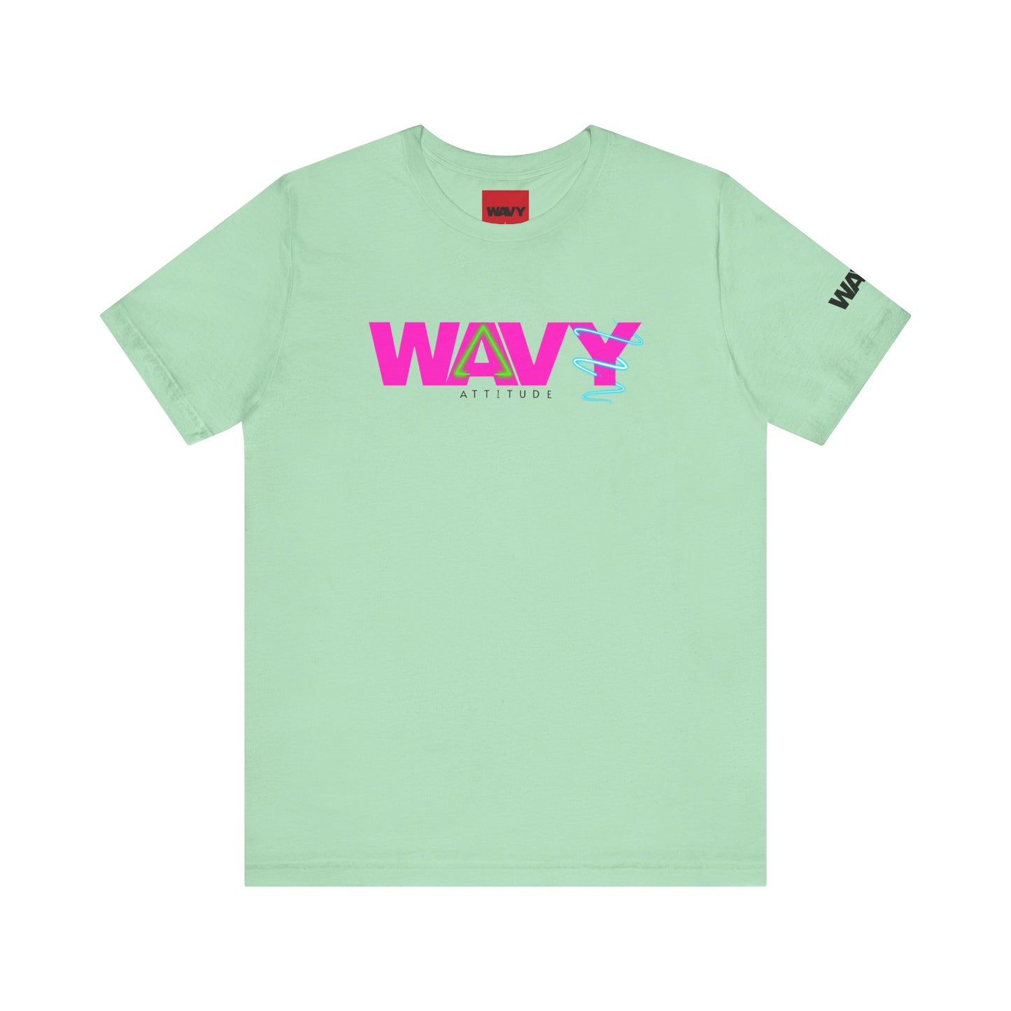 Womens WAVY Originals Attitude Short Sleeve Tee