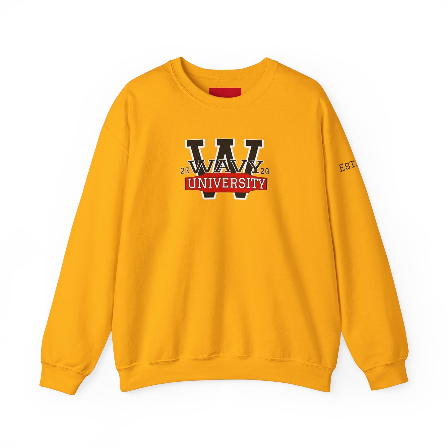 WAVY Brand University Unisex Banner Crewneck Sweater