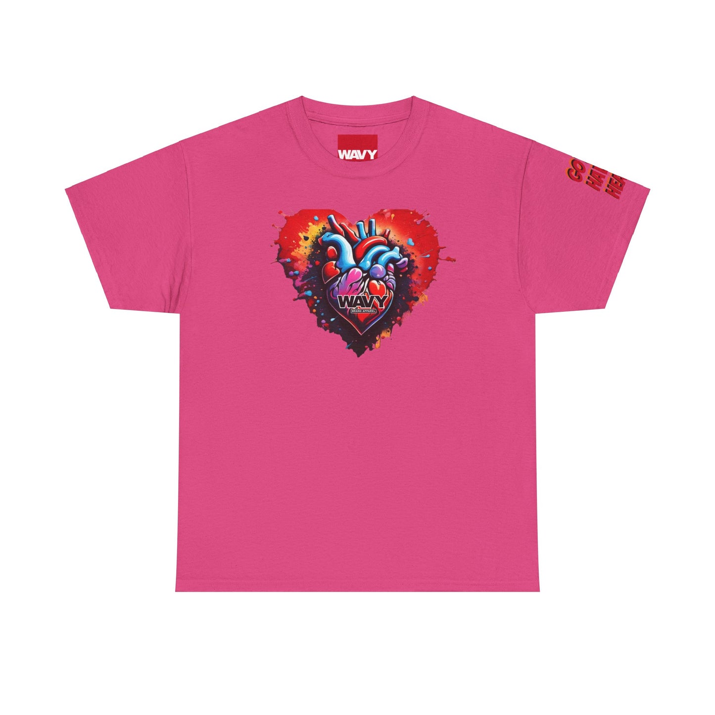 Mens WAVY Brand Gotta Have Heart crewneck tee