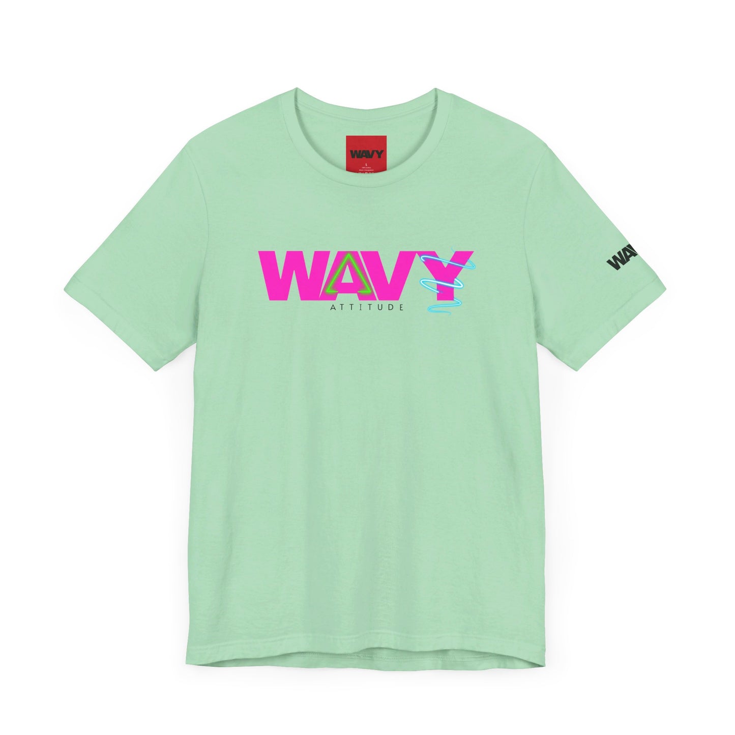 Womens WAVY Originals Attitude Short Sleeve Tee