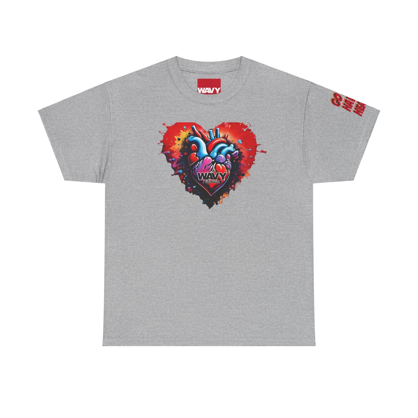 Mens WAVY Brand Gotta Have Heart crewneck tee