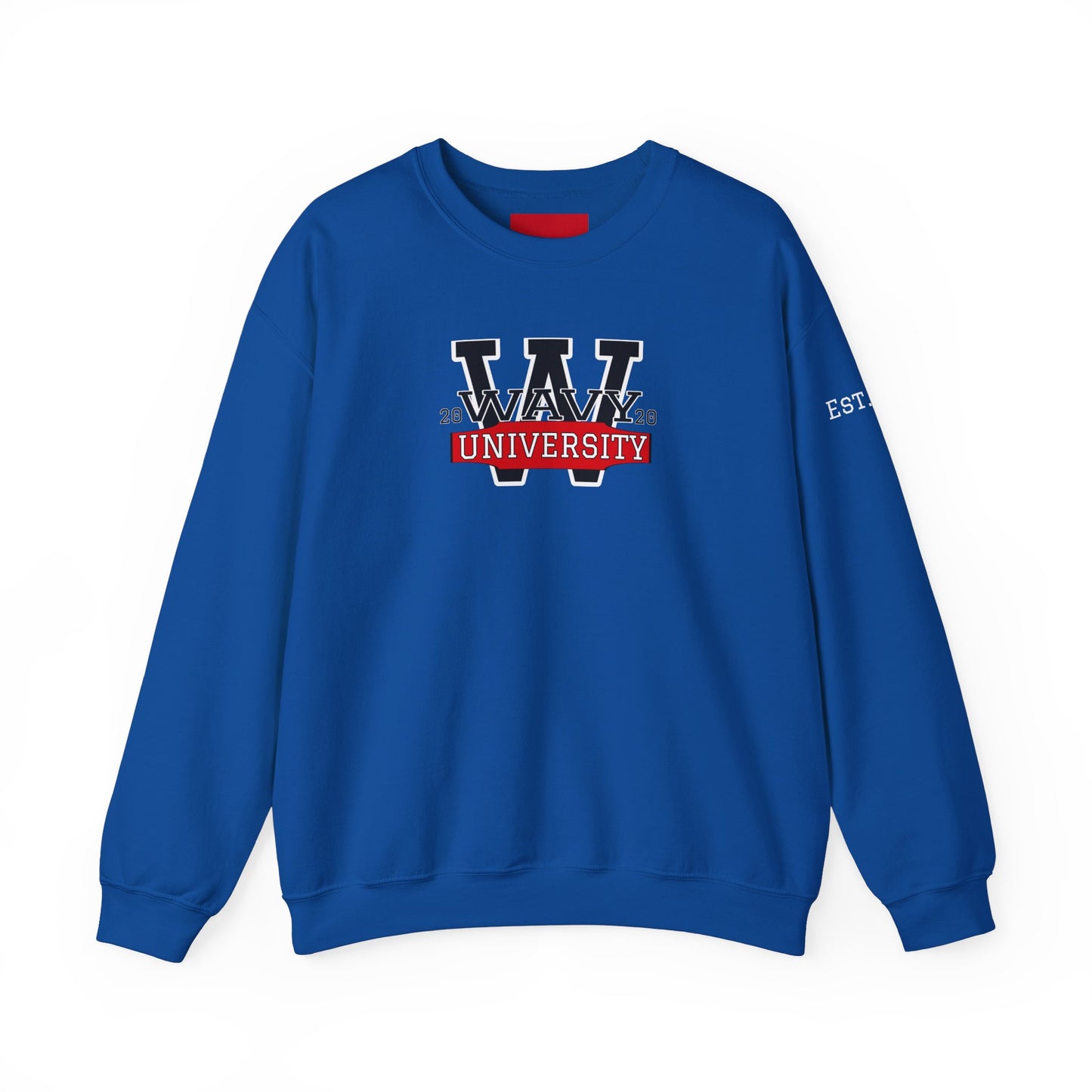 WAVY Brand University Unisex Banner Crewneck Sweater