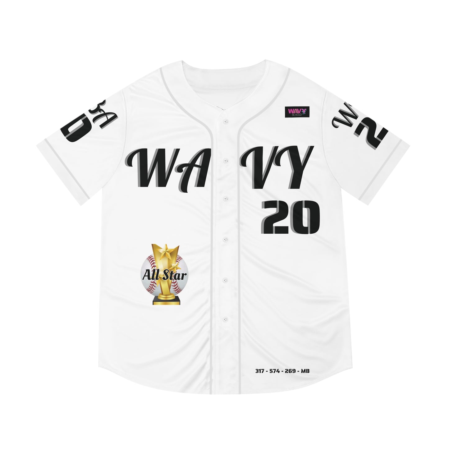 WAVY Brand All Star Baseball Jersey