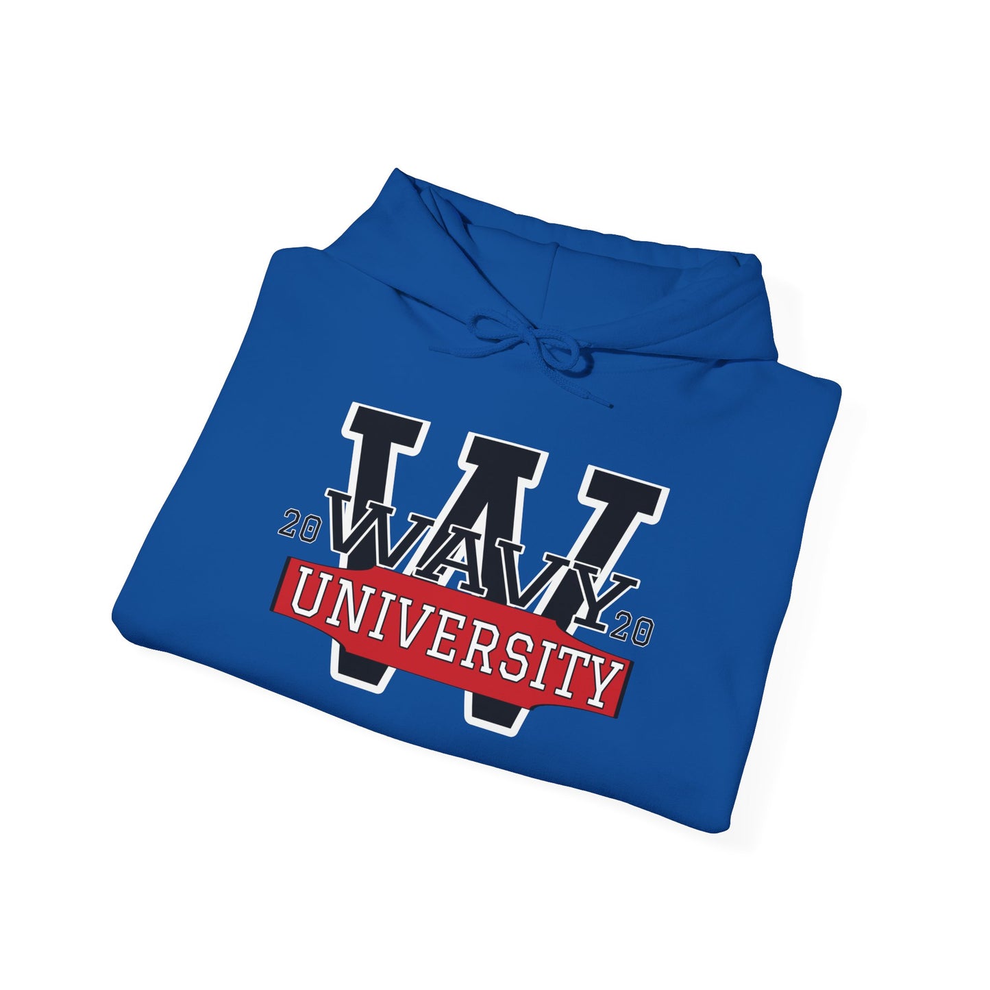 WAVY Brand University Unisex Banner Crewneck Hoody