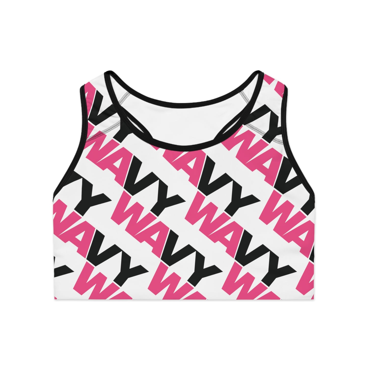 WAVY Brand Womens 2 Tone Sports Bra