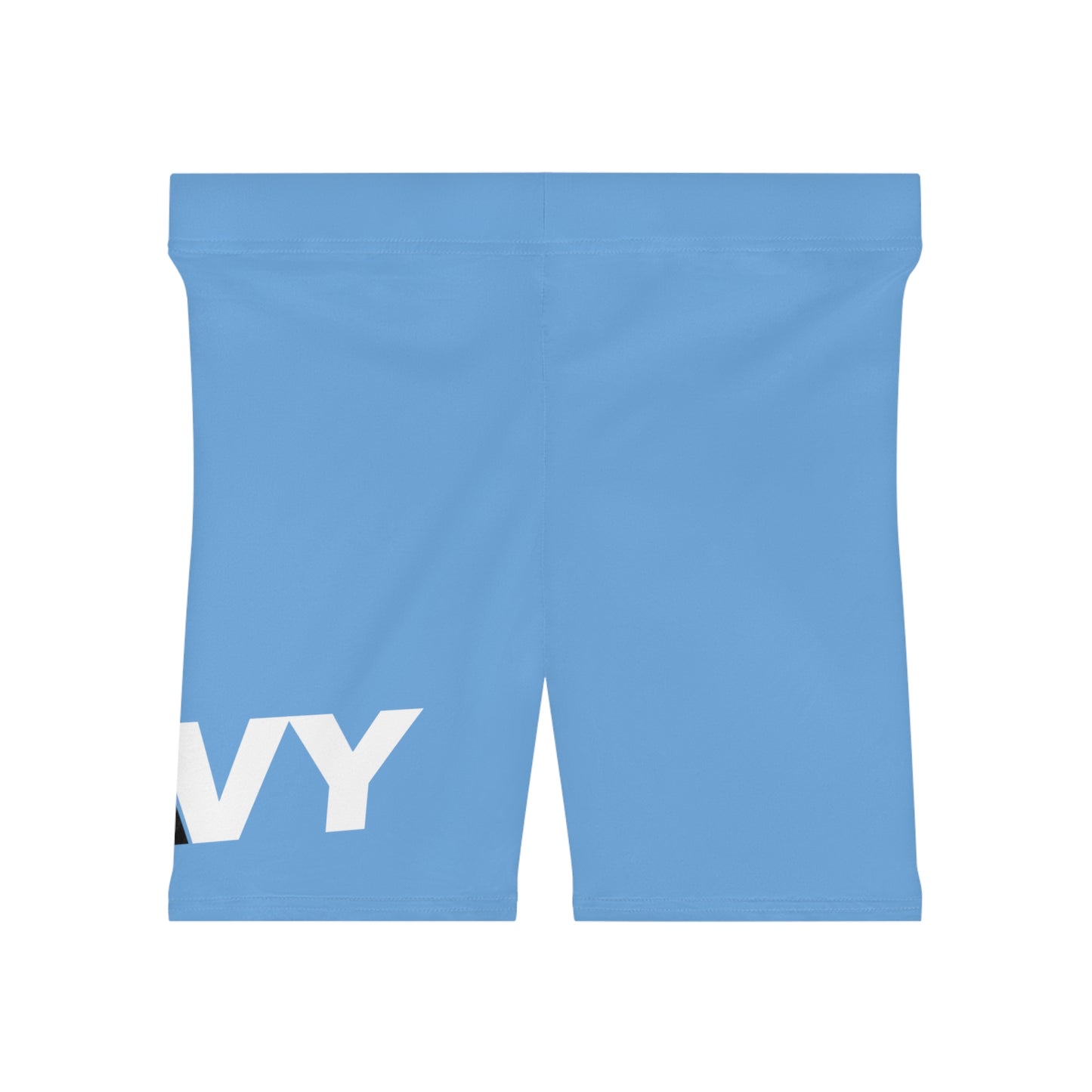 Womens WAVY Brand 2 Tone Biker Shorts