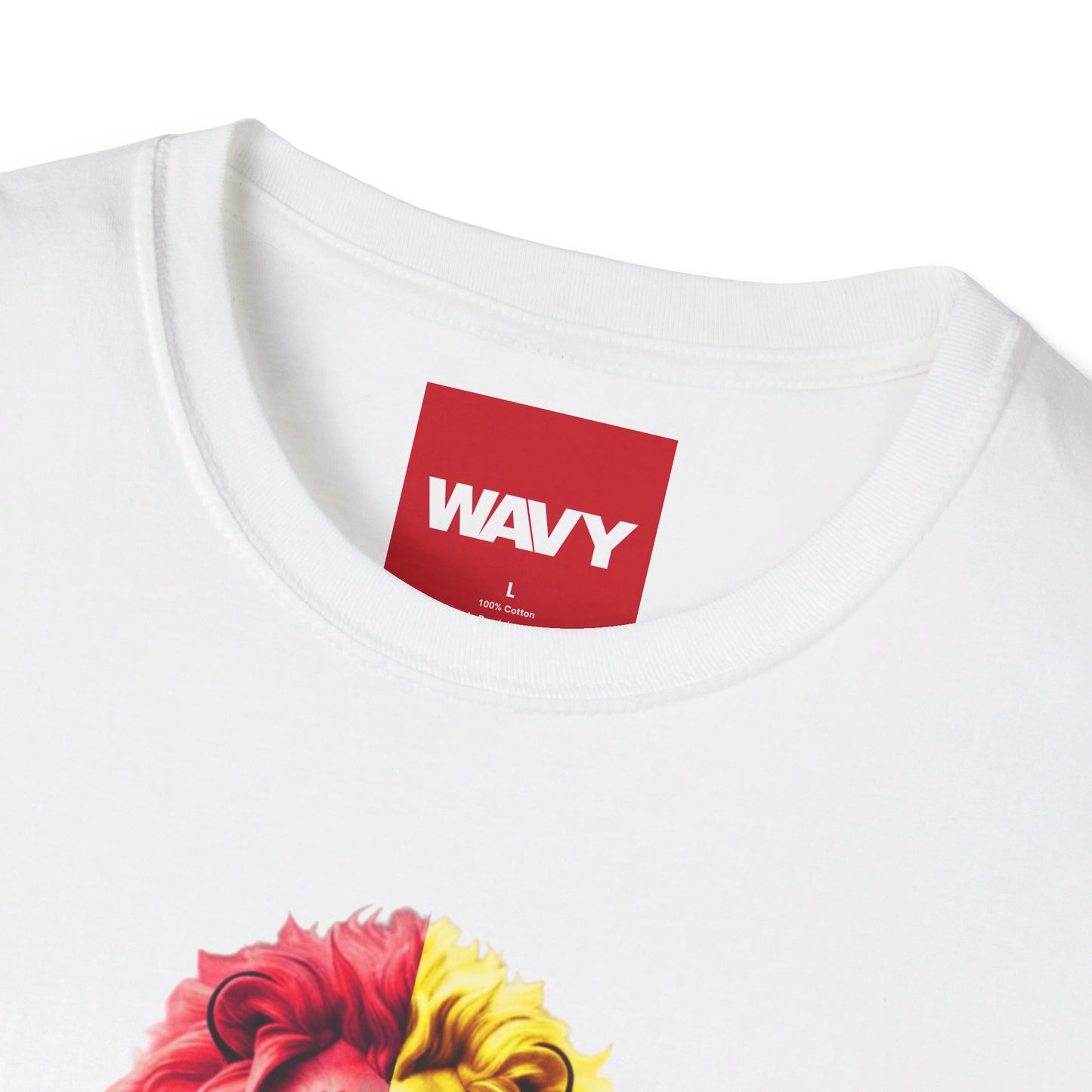 Mens WAVY Alpha Short Sleeve Tee