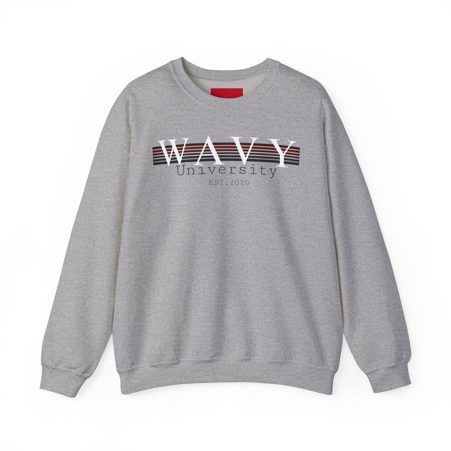 Mens WAVY Brand WAVY University Crewneck Sweater