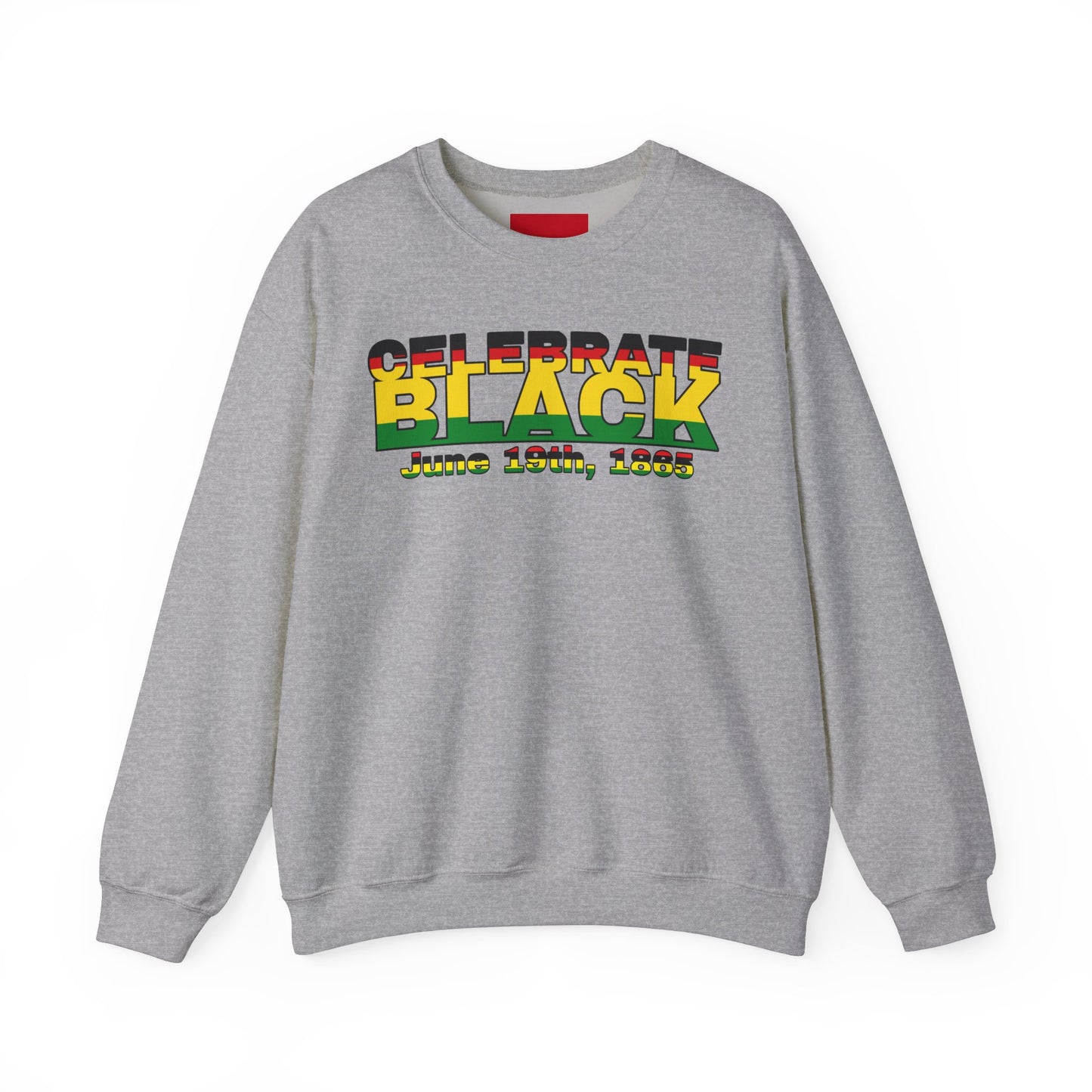 WAVY Brand Unisex Black History Month Crewneck Sweater