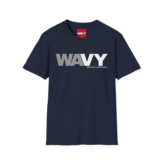 Mens WAVY 2 Tone Short Sleeve Tee