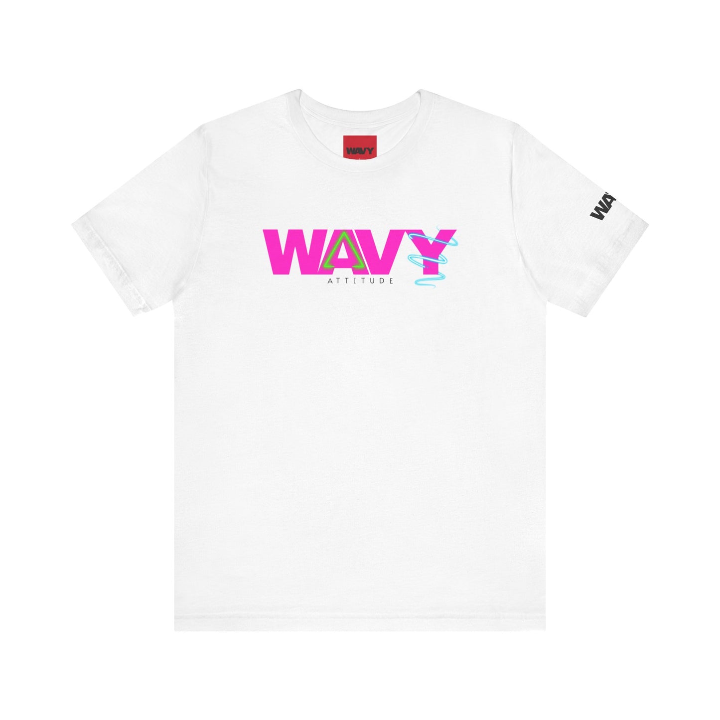 Womens WAVY Originals Attitude Short Sleeve Tee