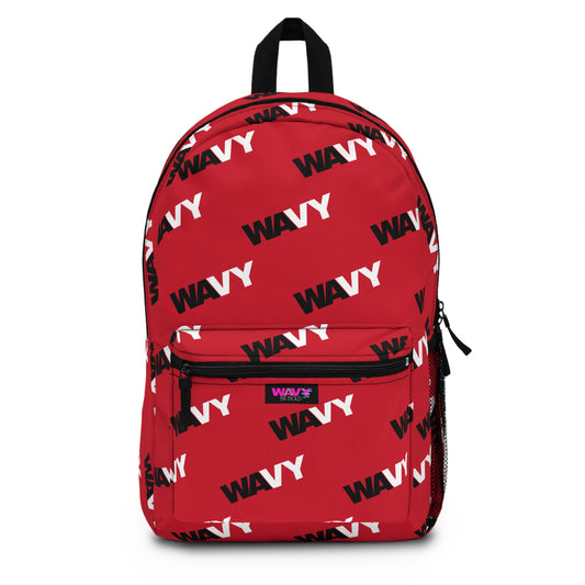 WAVY Brand All Over Print Backpack