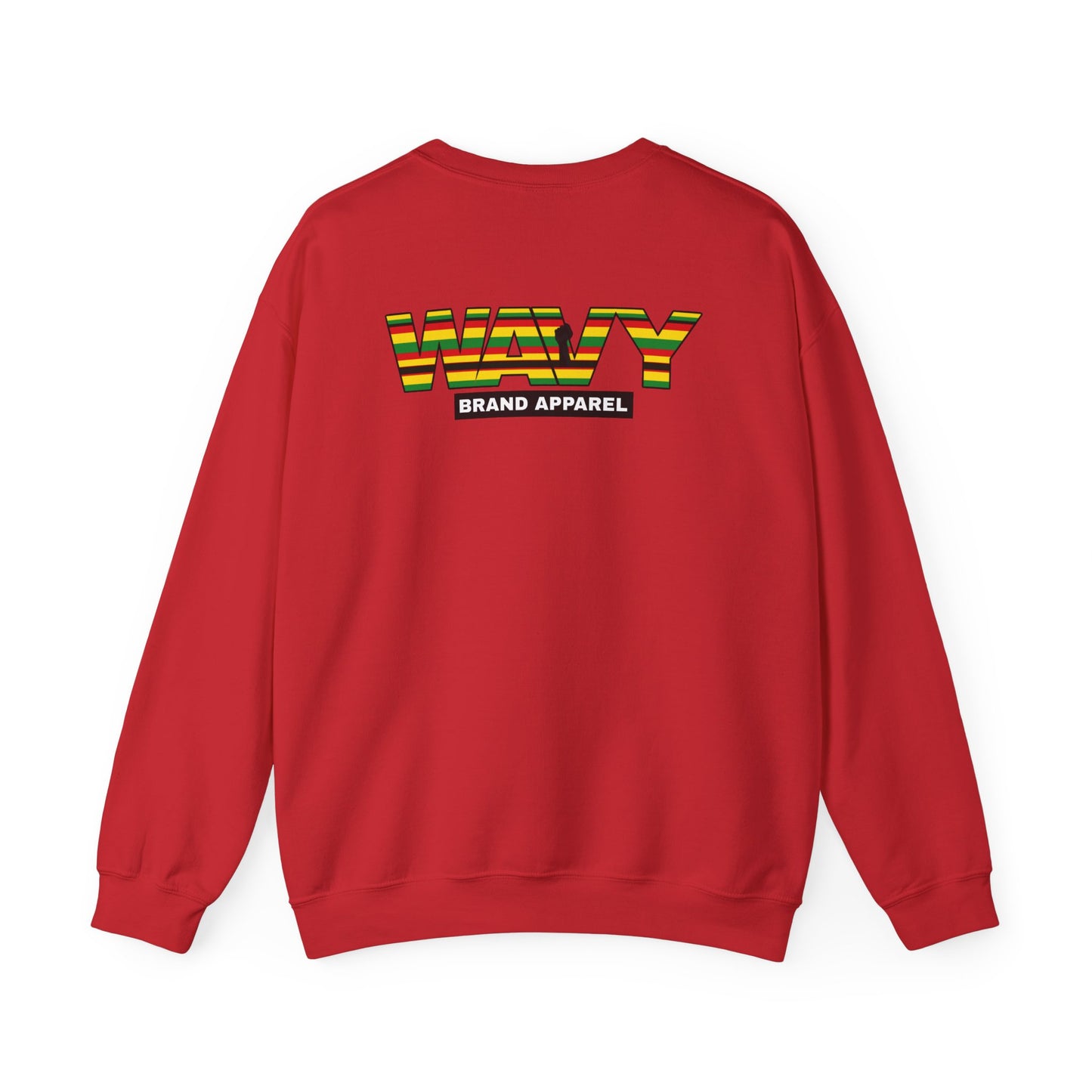 WAVY Brand Unisex Black History Month Crewneck Sweater