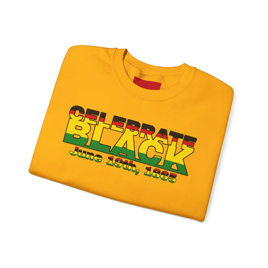 WAVY Brand Unisex Black History Month Crewneck Sweater