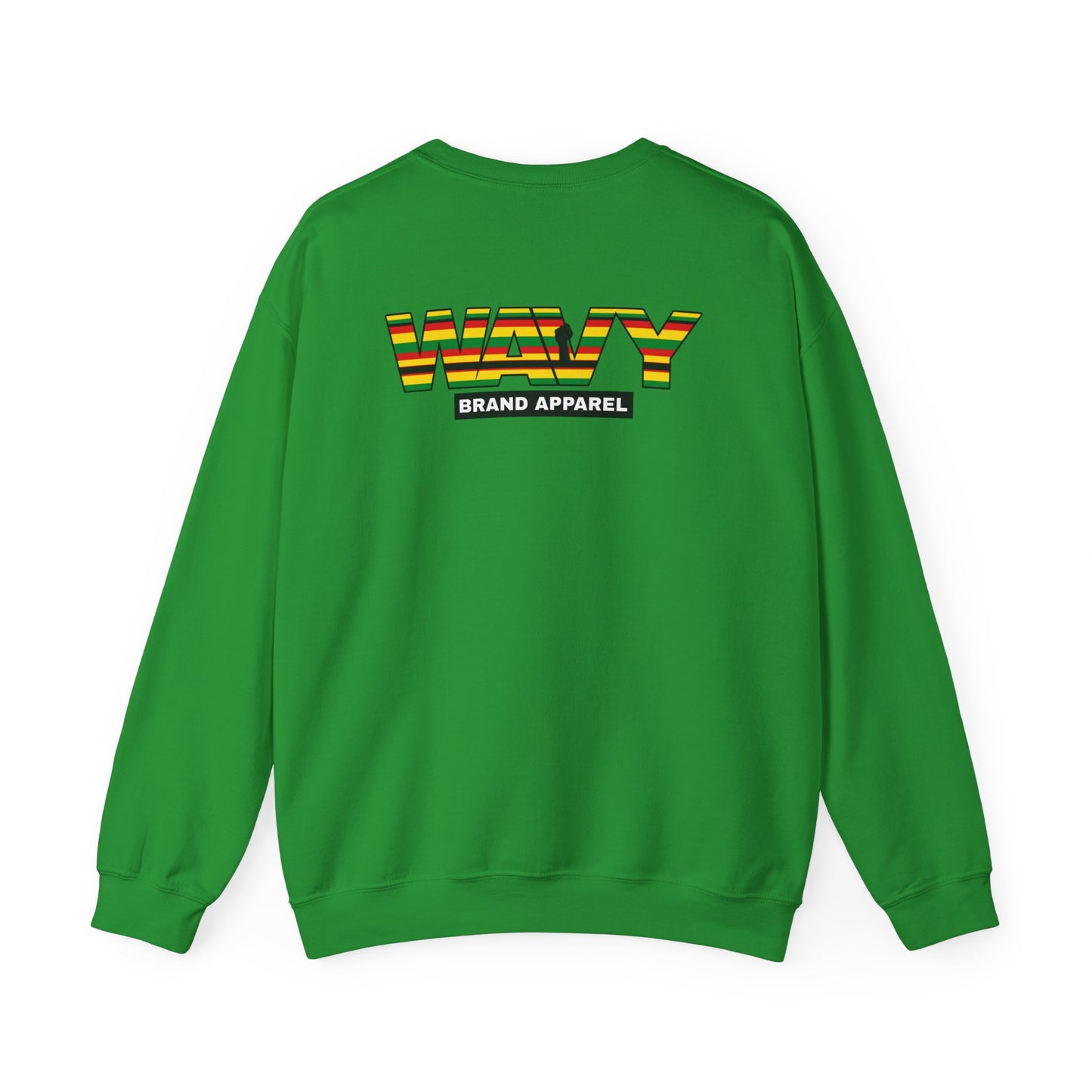 WAVY Brand Unisex Black History Month Crewneck Sweater