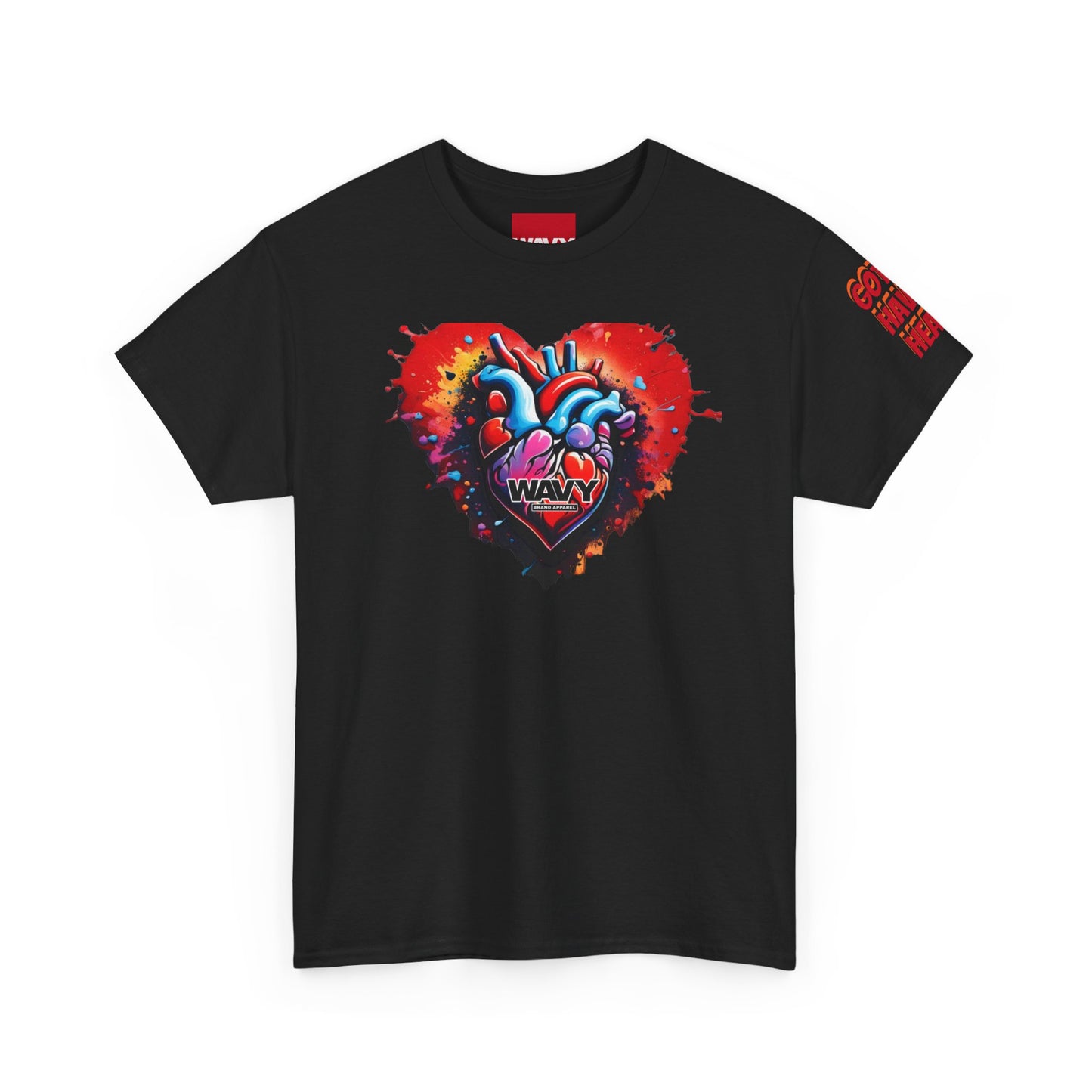 Mens WAVY Brand Gotta Have Heart crewneck tee