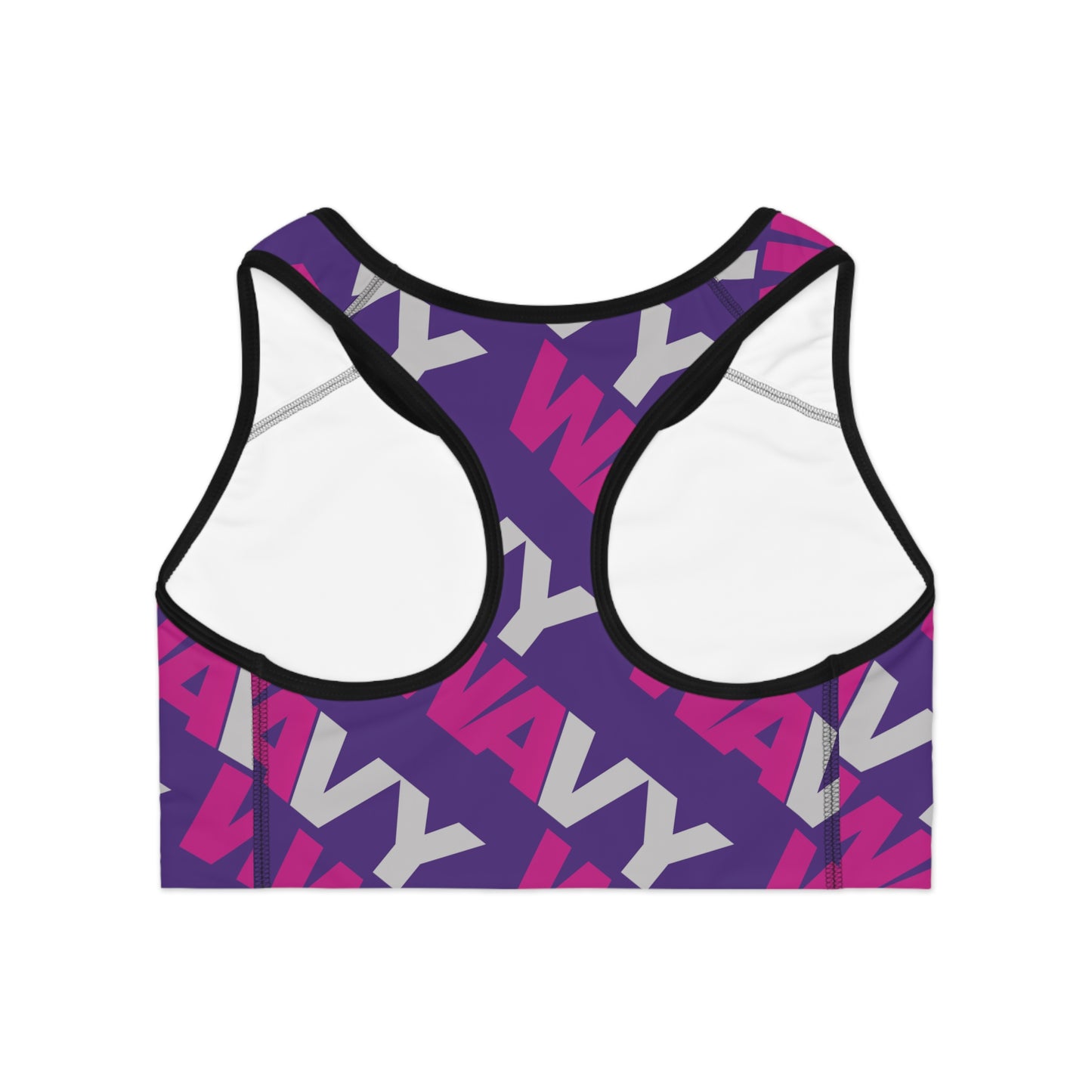 WAVY Brand Womens 2 Tone Sports Bra