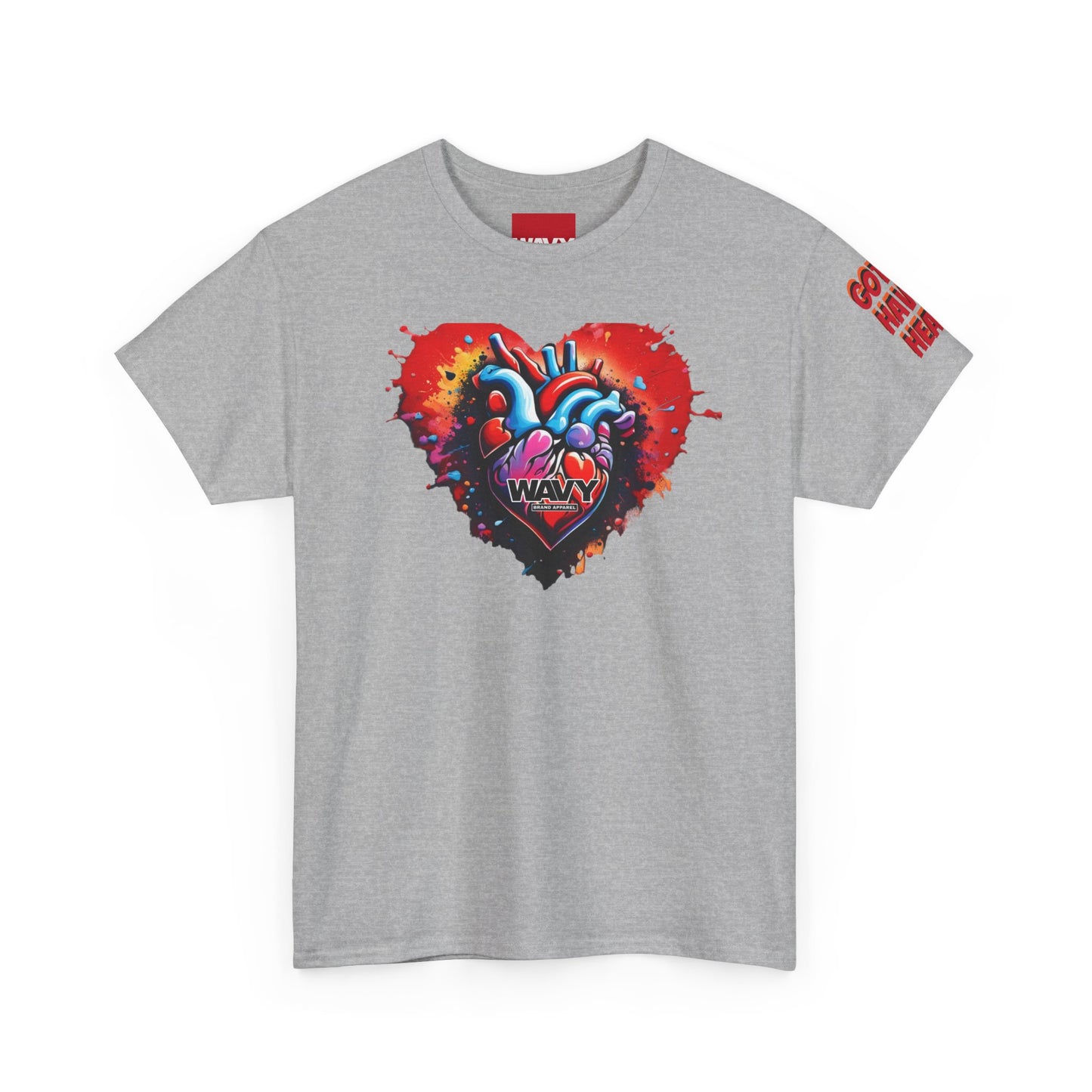 Mens WAVY Brand Gotta Have Heart crewneck tee