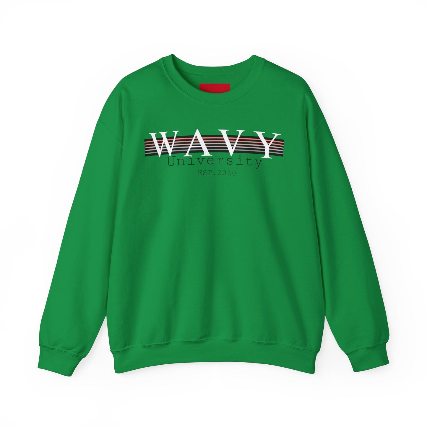 Mens WAVY Brand WAVY University Crewneck Sweater