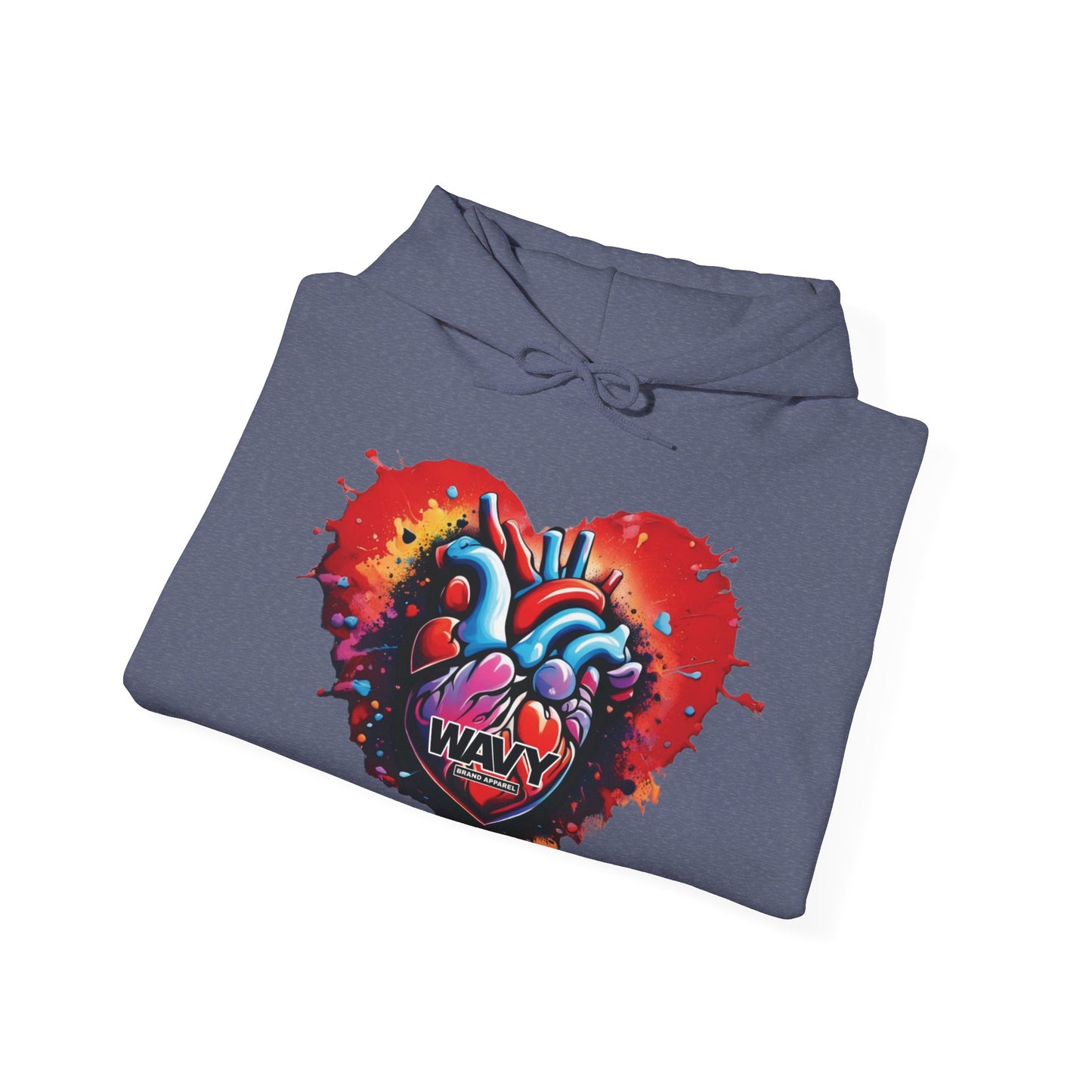 Unisex WAVY Gotta Have Heart Hoody