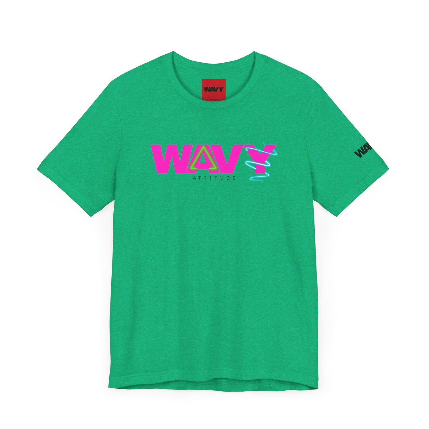 Womens WAVY Originals Attitude Short Sleeve Tee