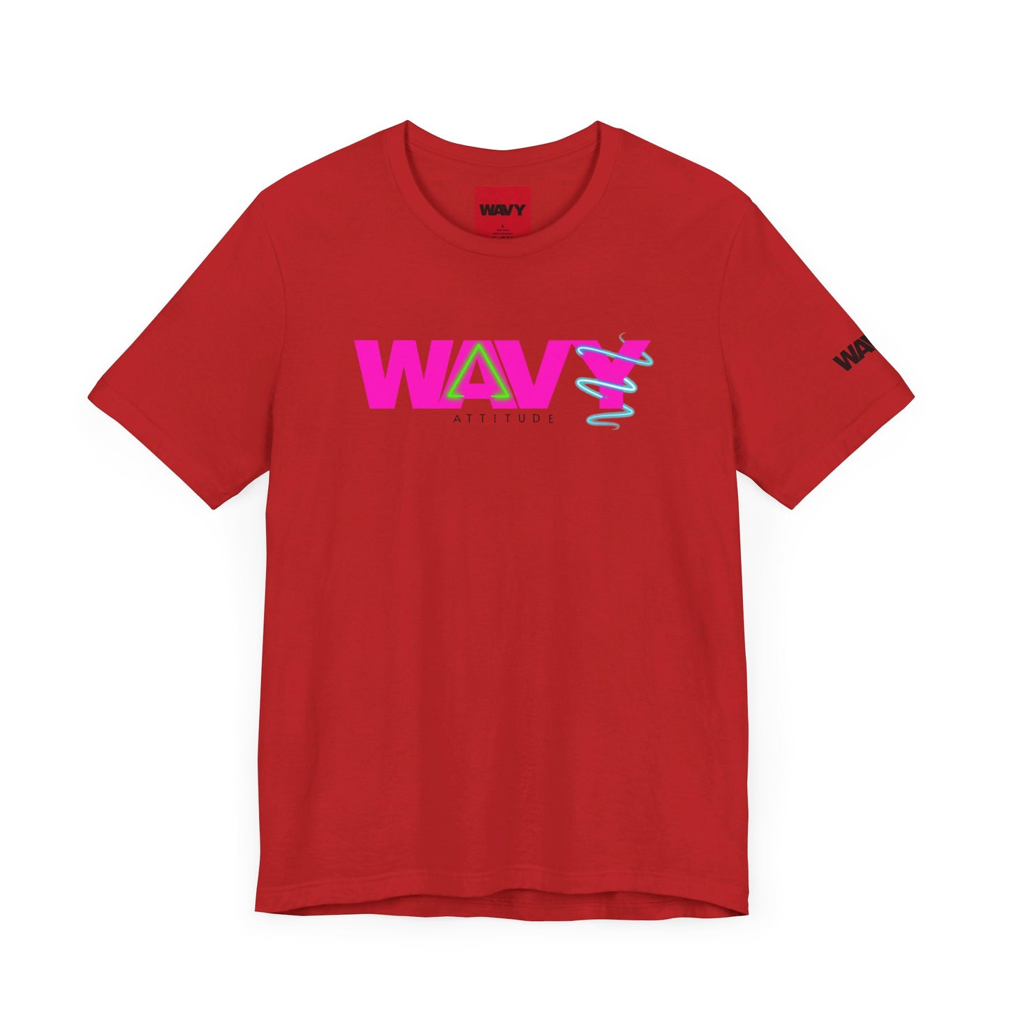 Womens WAVY Originals Attitude Short Sleeve Tee