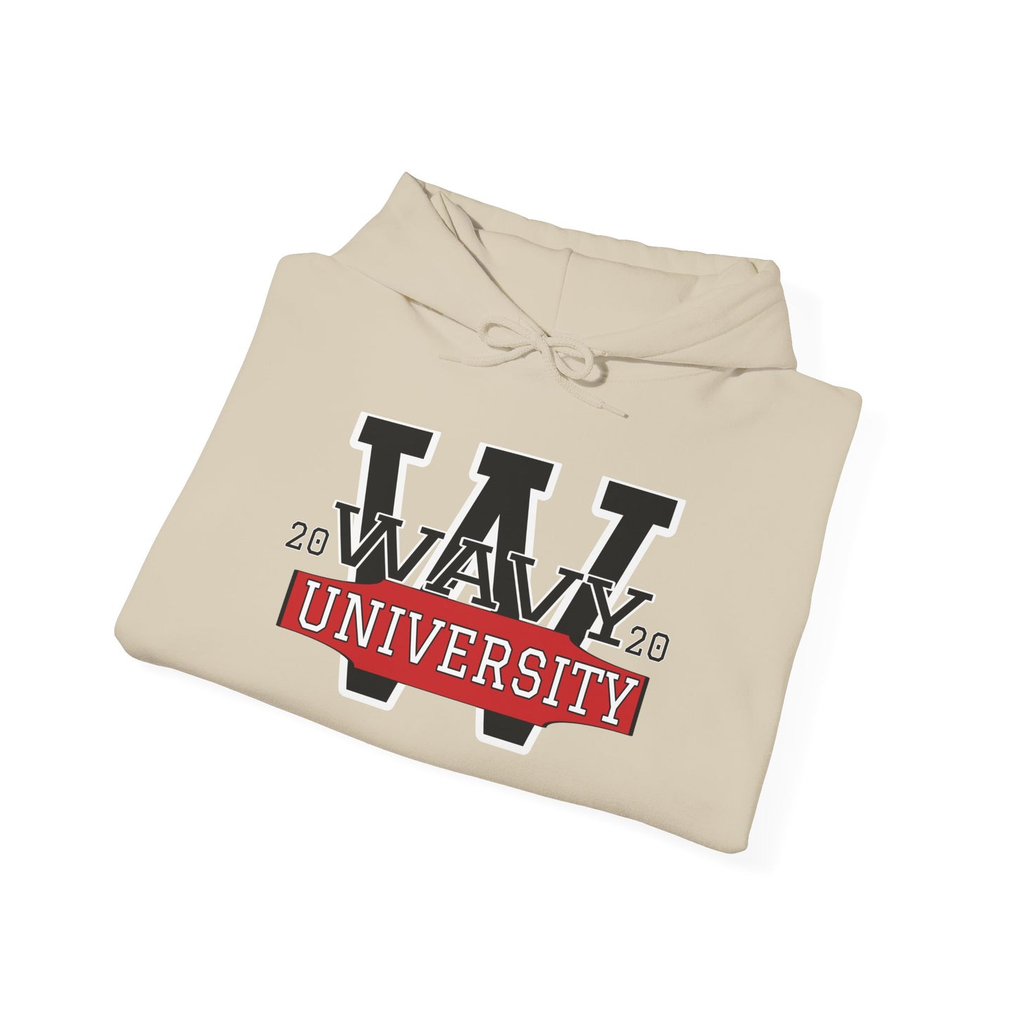 WAVY Brand University Unisex Banner Crewneck Hoody