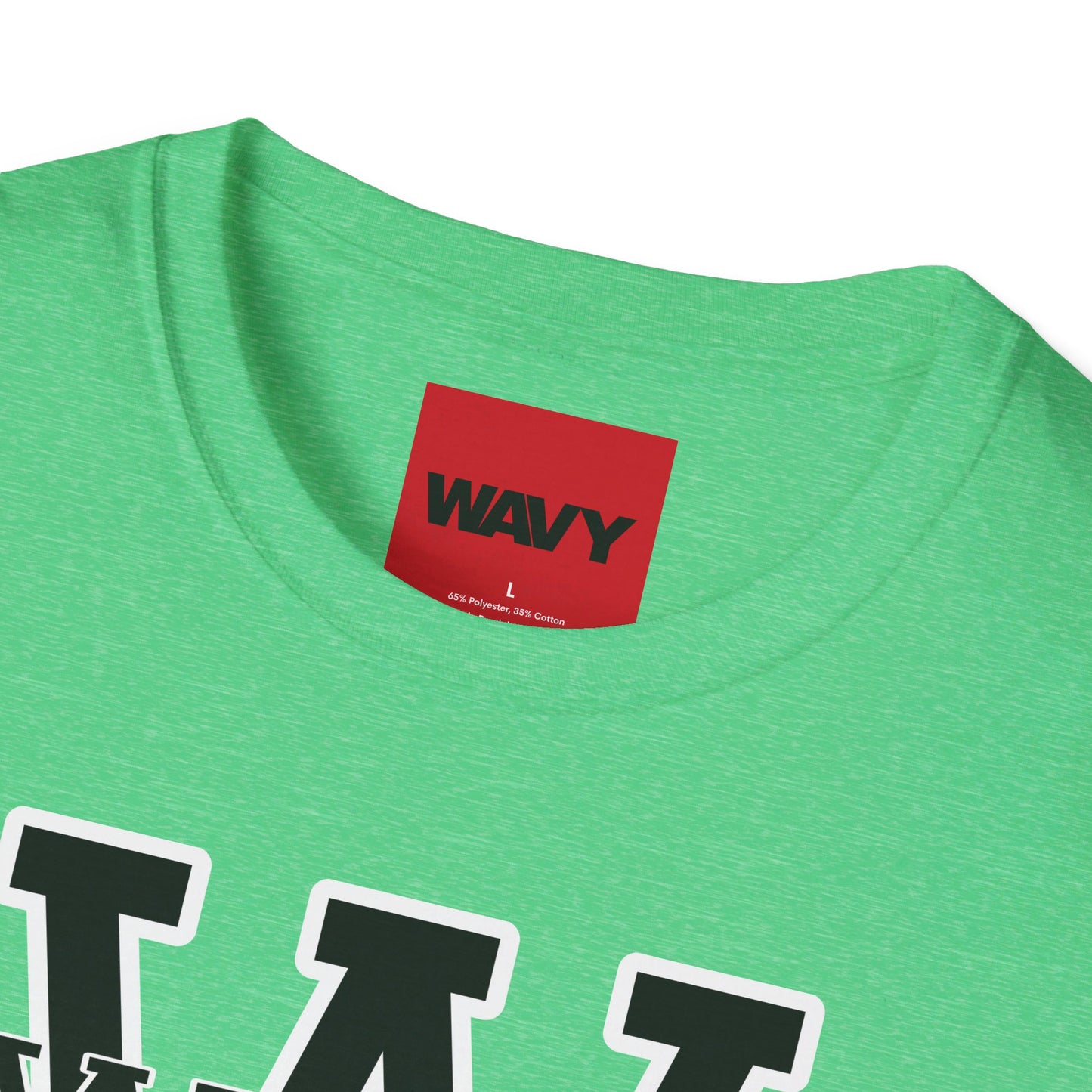 WAVY Brand University Banner Womens Crewneck Tee