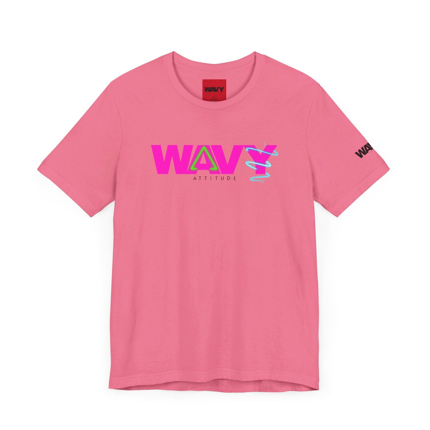 Womens WAVY Originals Attitude Short Sleeve Tee